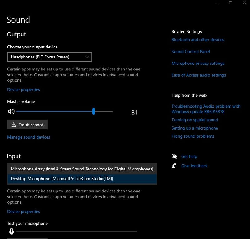 Bluetooth headset windows 2024 10 no mic