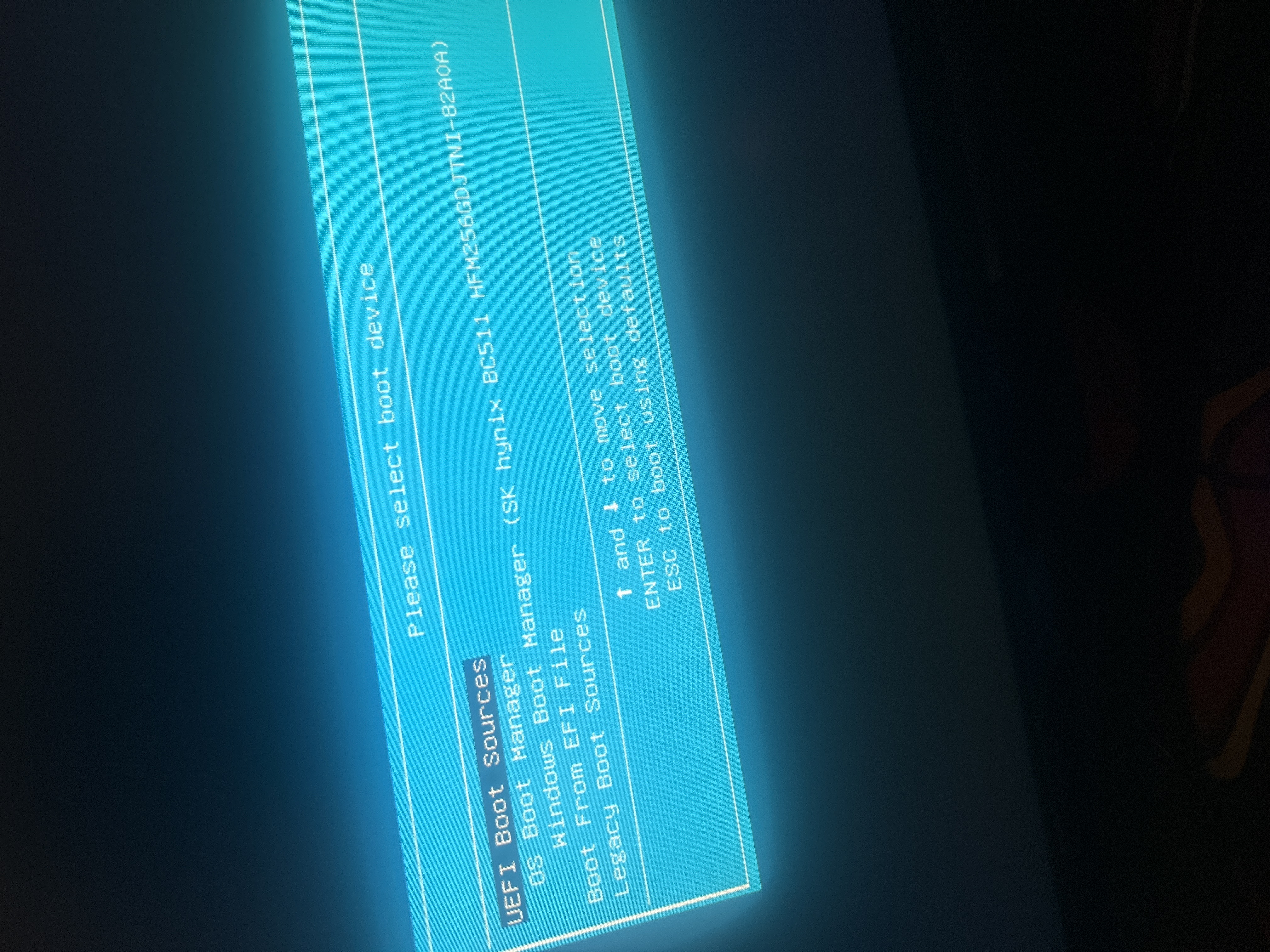 os boot - HP Support Community - 8972376