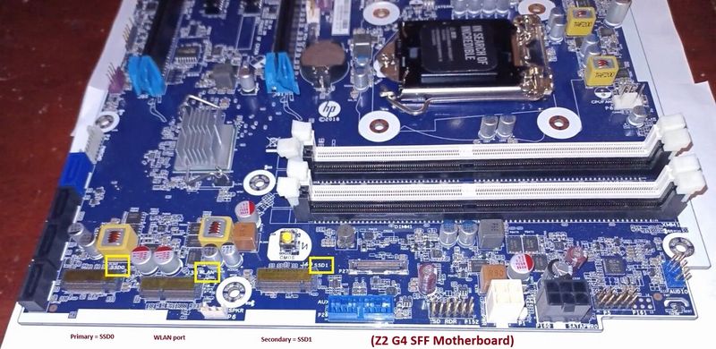 HP Z2 G4 SFF M.2 SSD slots - HP Support Community - 8984036 HP Z2 G4 SFF M.2 SSD slots - HP Support Community - 8984036