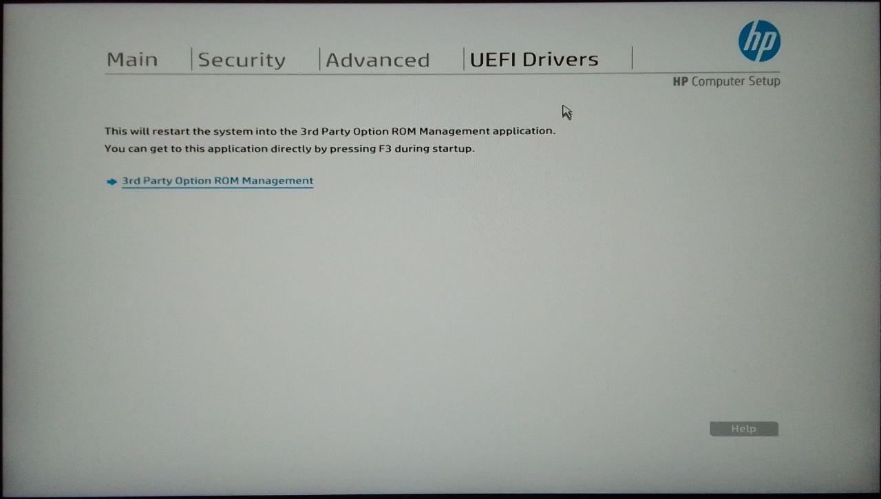 Solved: Disabling RST (Rapid Storage Technology) on HP ProDesk - HP ...