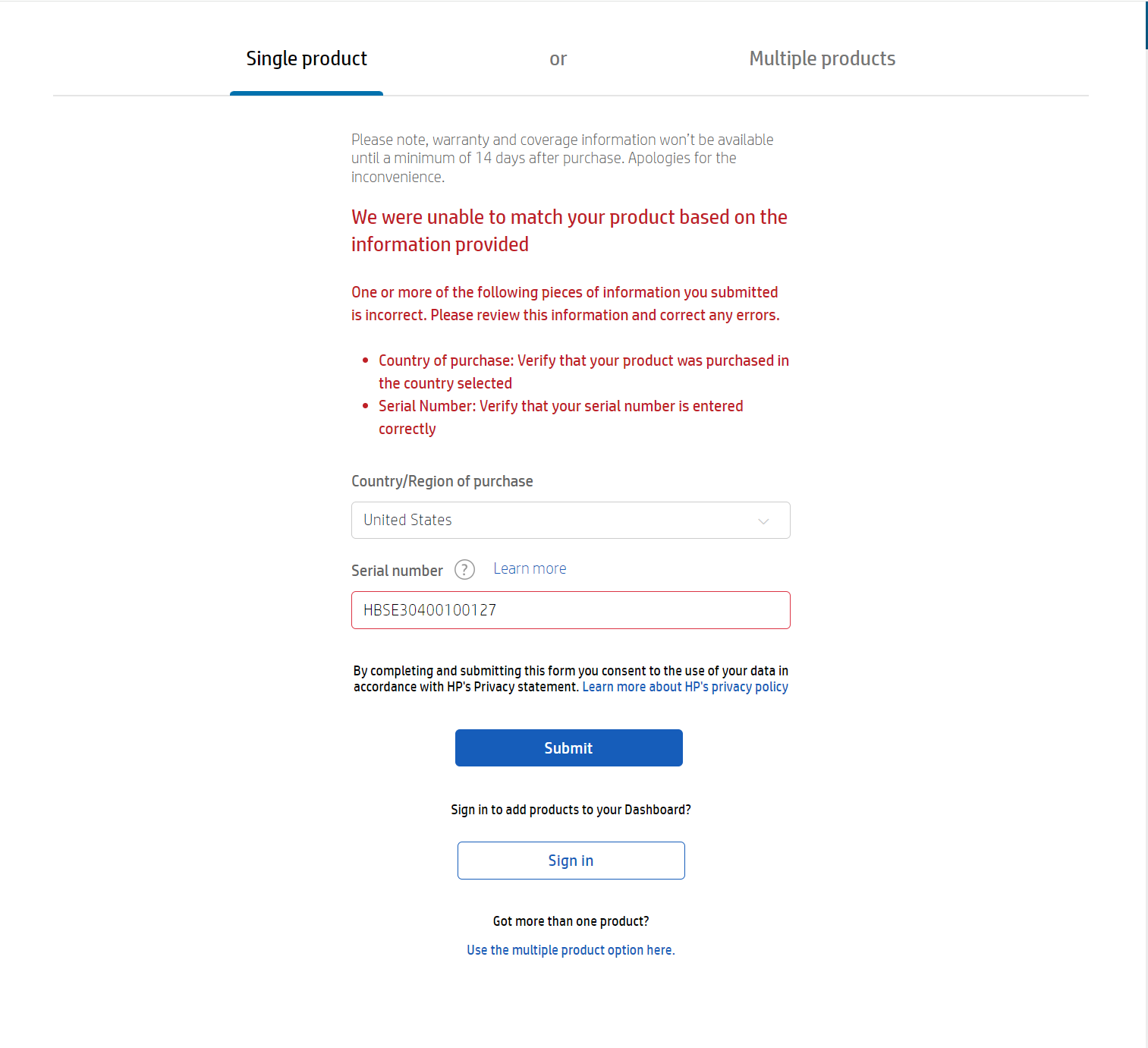 EX900 M.2 Warranty Claim HP Support Community 8994736