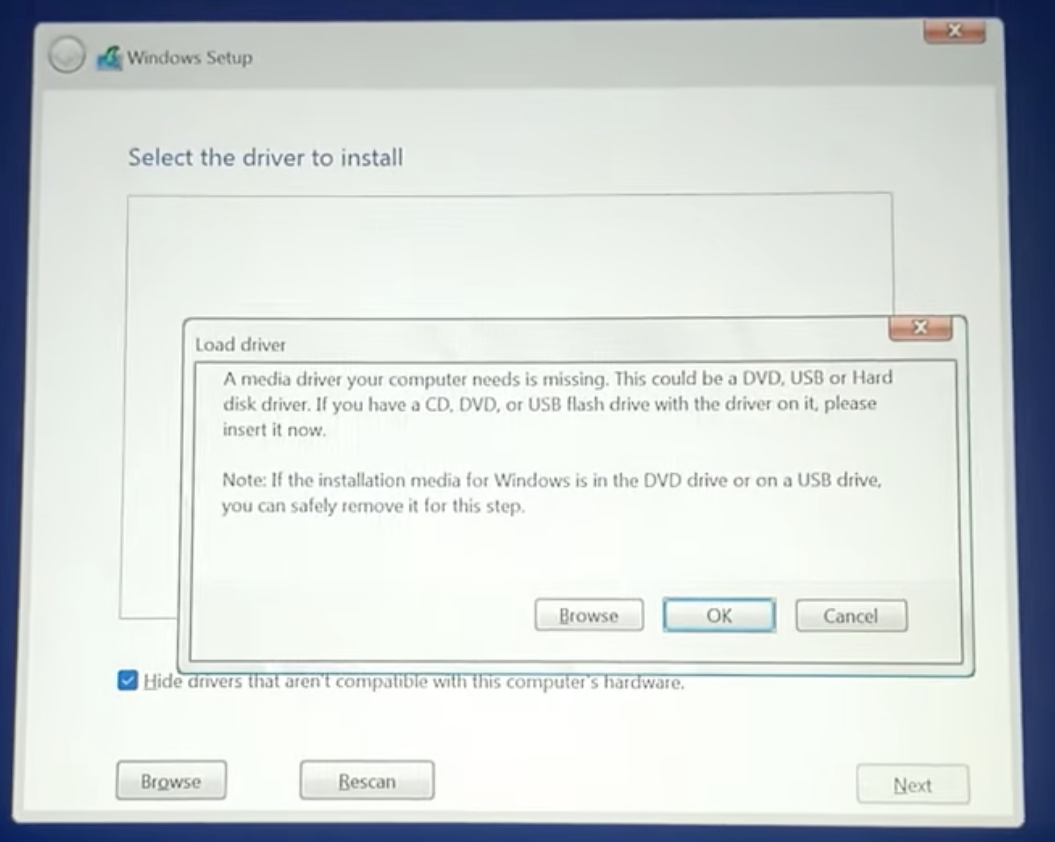 Unable to install Windows 11/10 - HP Support Community - 9006159