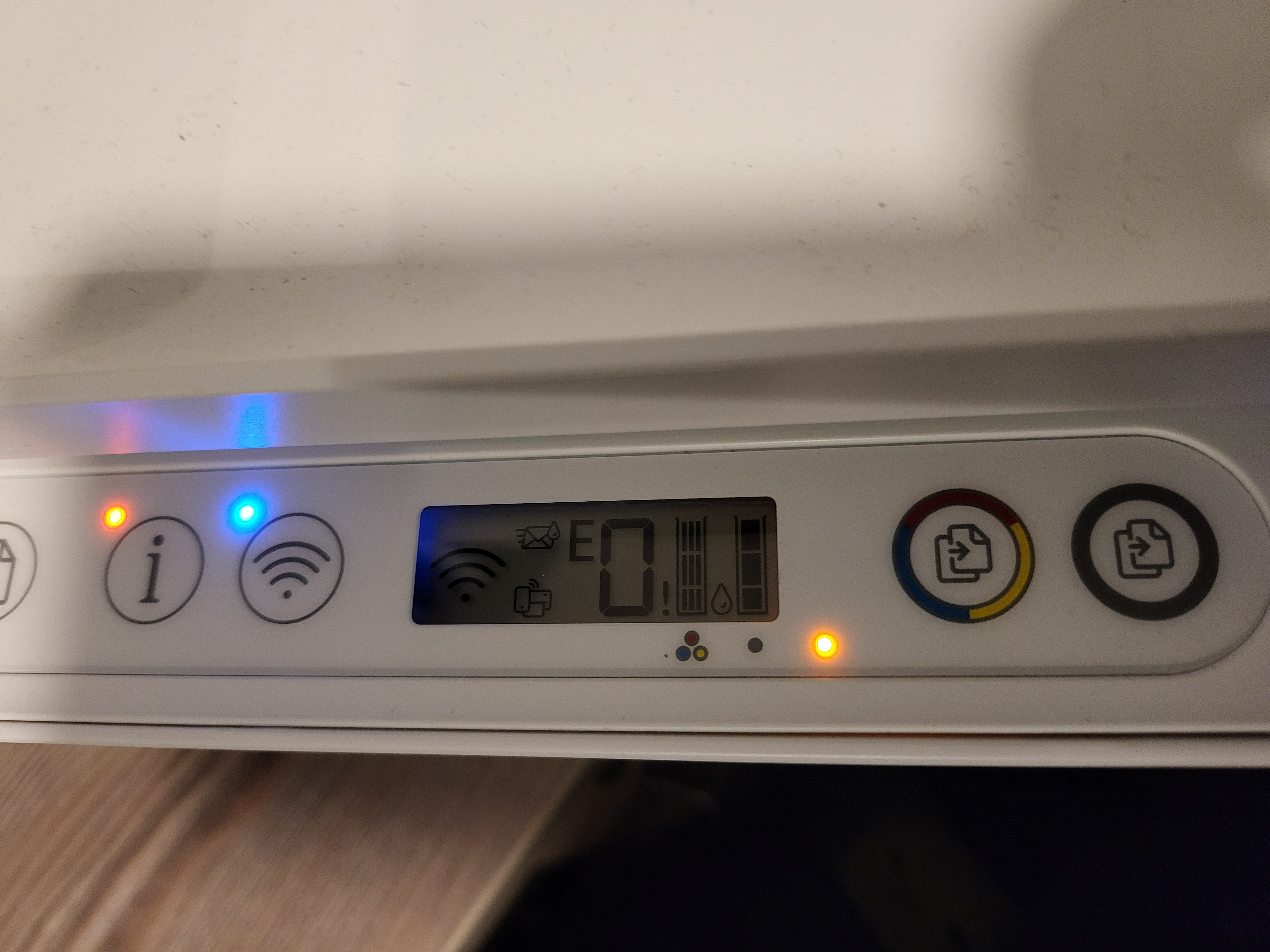 Printer flashing orange - HP Support Community - 9009960