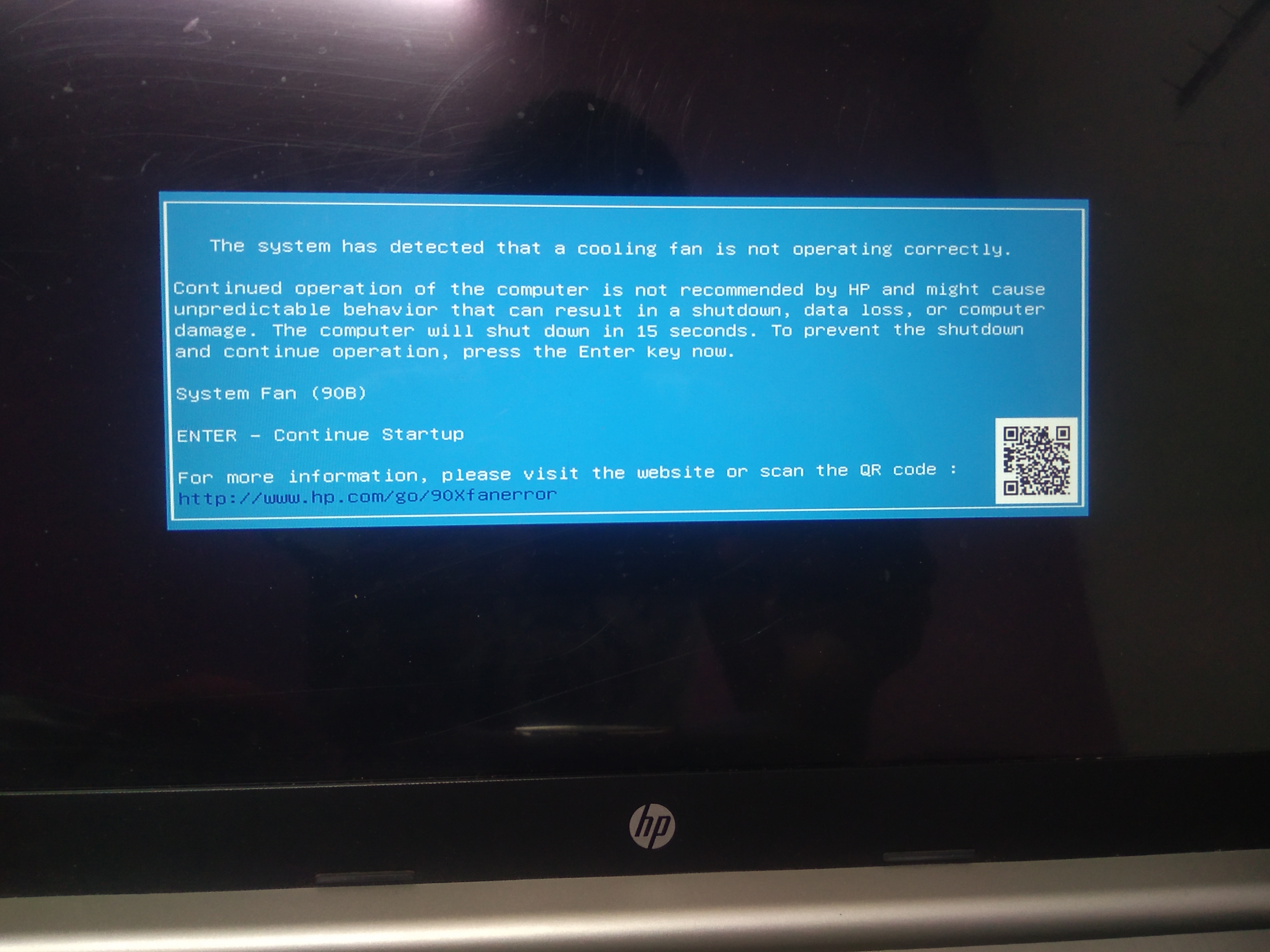 Hp laptop 14s getting fanerror(90B) - HP Support Community - 9010932