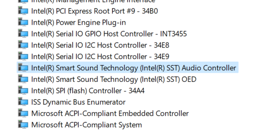 Audio Driver Issue