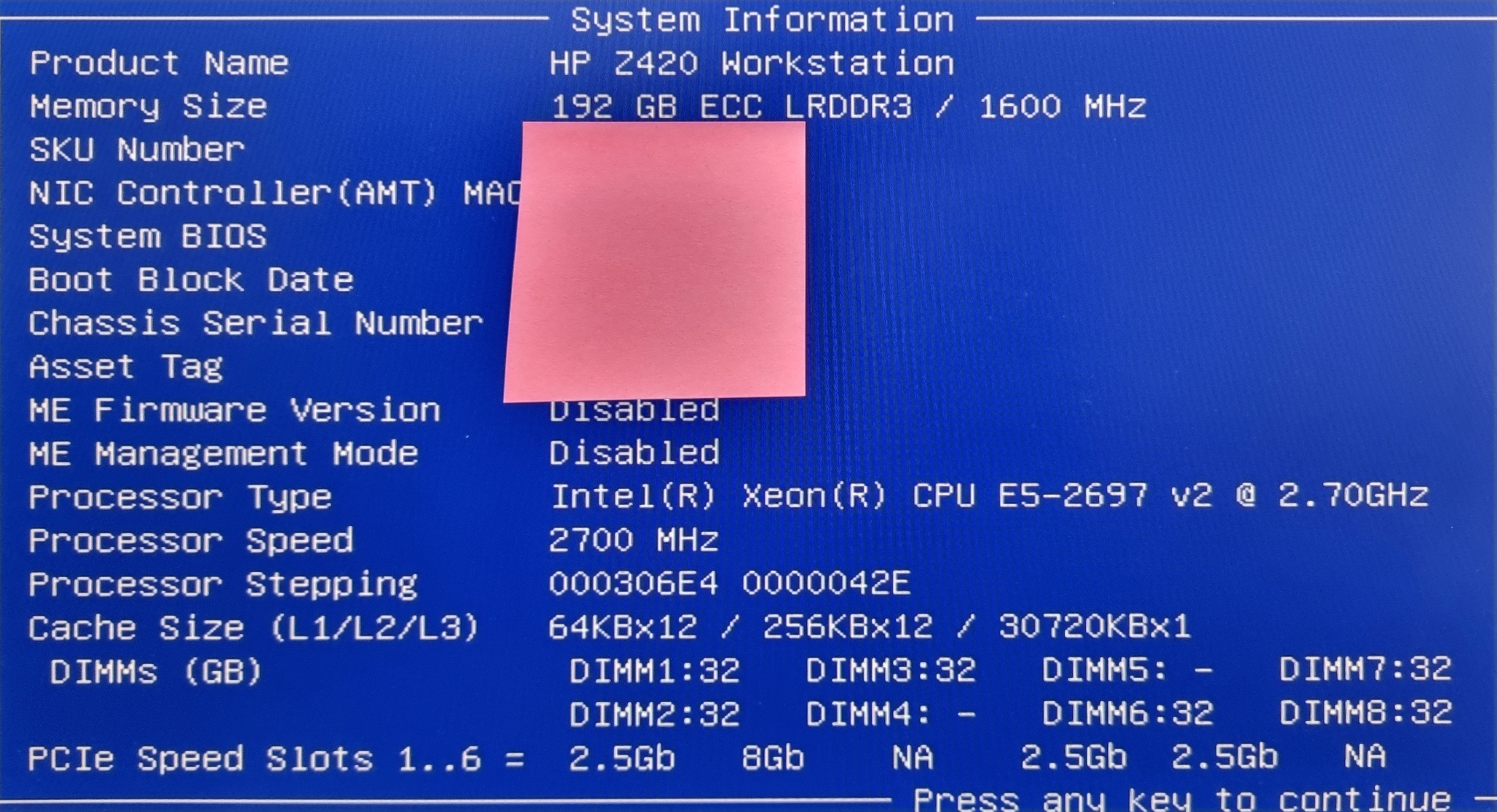Z420 / 256G RAM running on 1600MHz instead of 1866MHz - HP Support