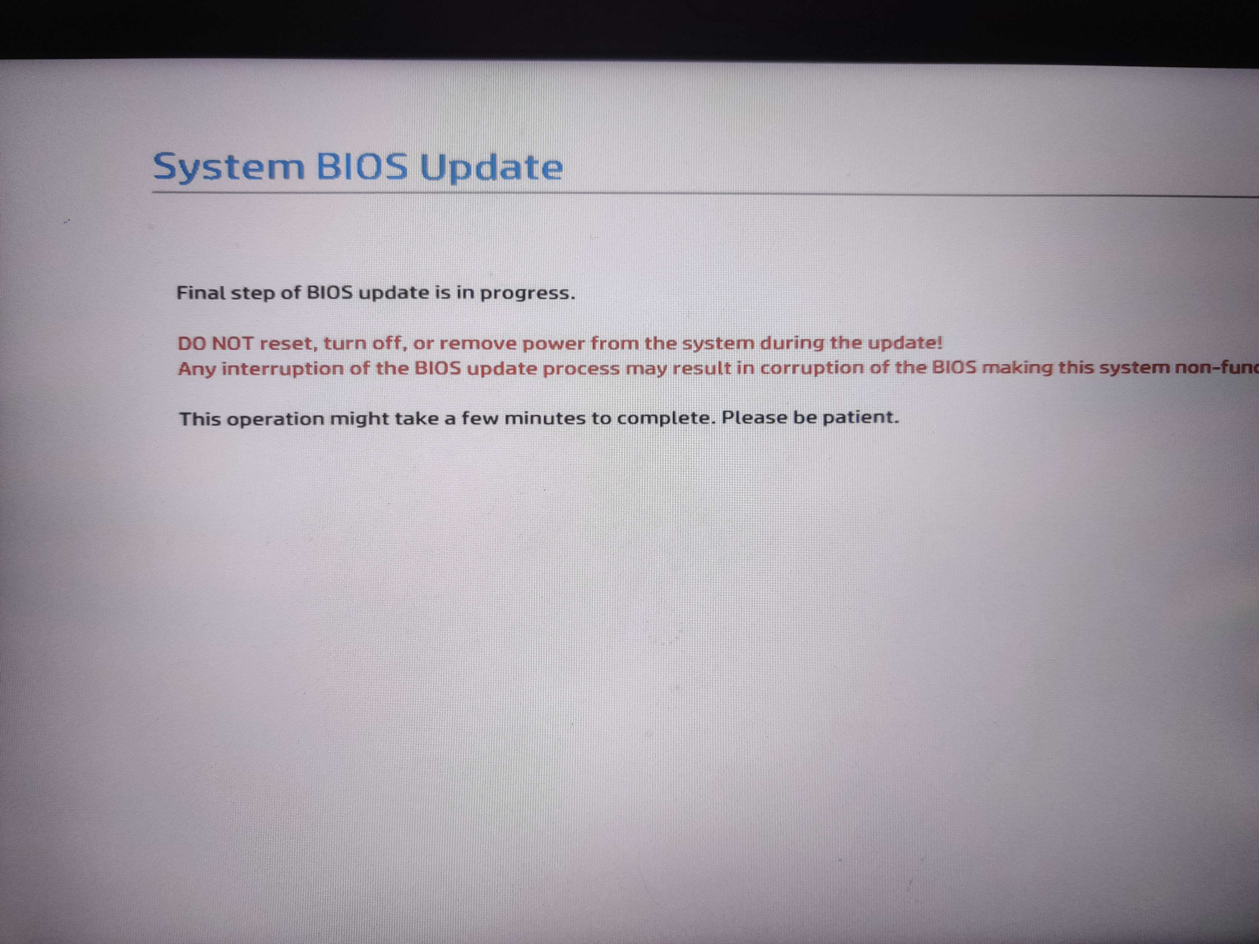 System Bios Update - HP Support Community - 9028665