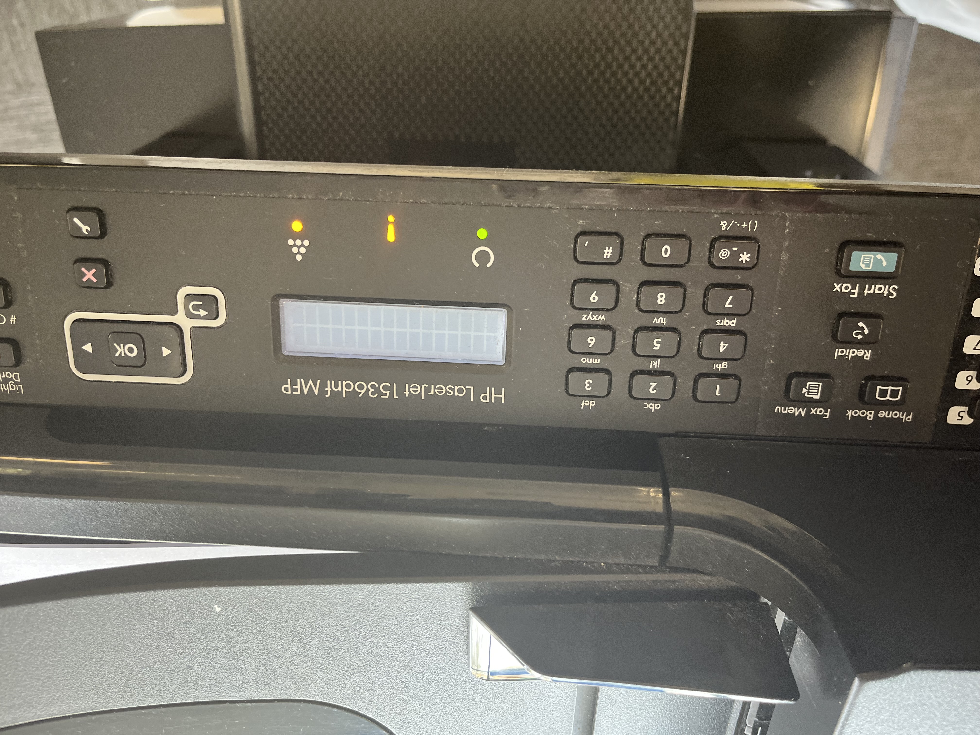 The scanner will only show this screen and doesnt scan - HP Support ...
