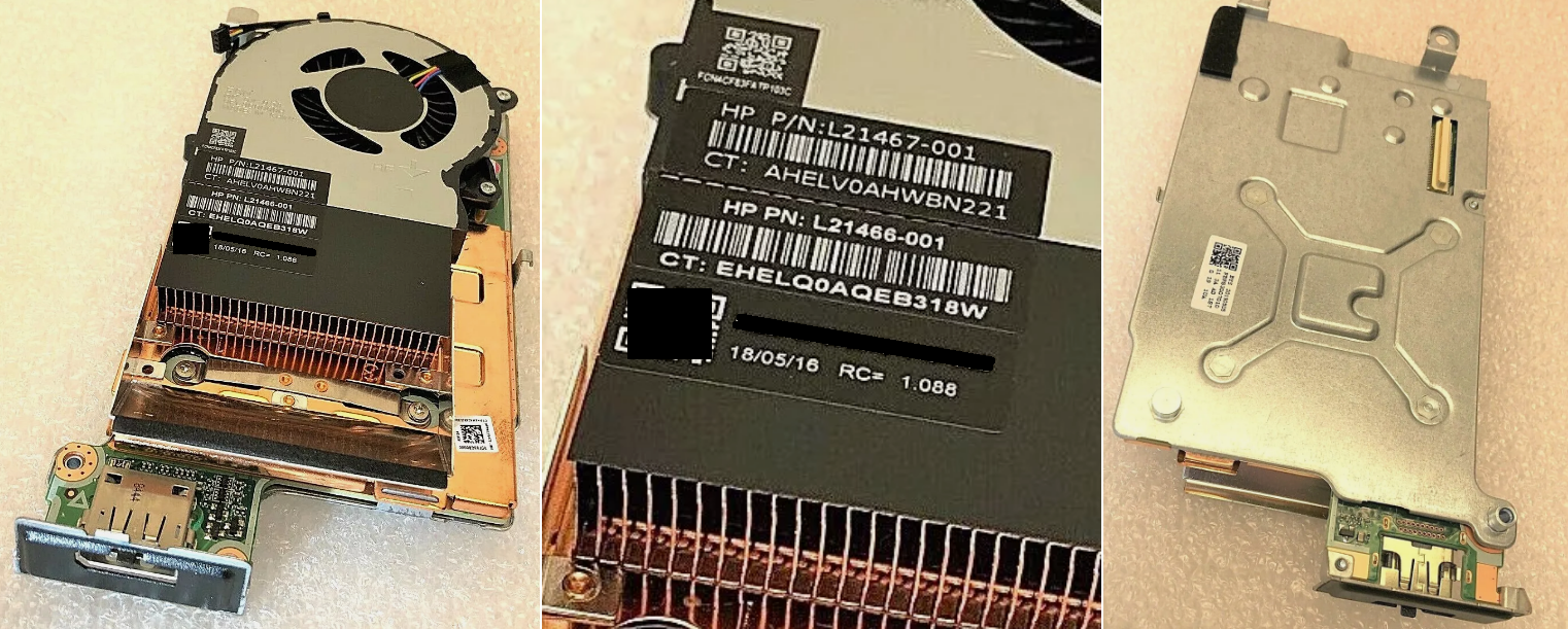 Точное название разъёма для DGPU, в EliteDesk 800 G5 Mini? - HP Support ...
