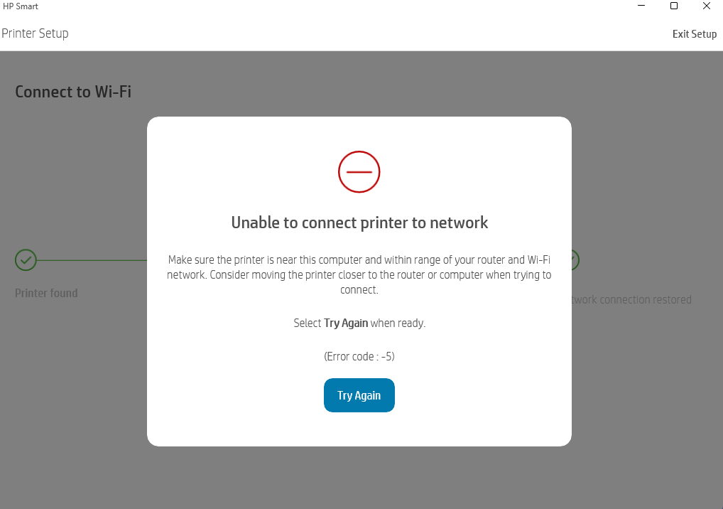 Unable to Connect HP Desk Jet 2724 printer to network/wifi - HP Support ...