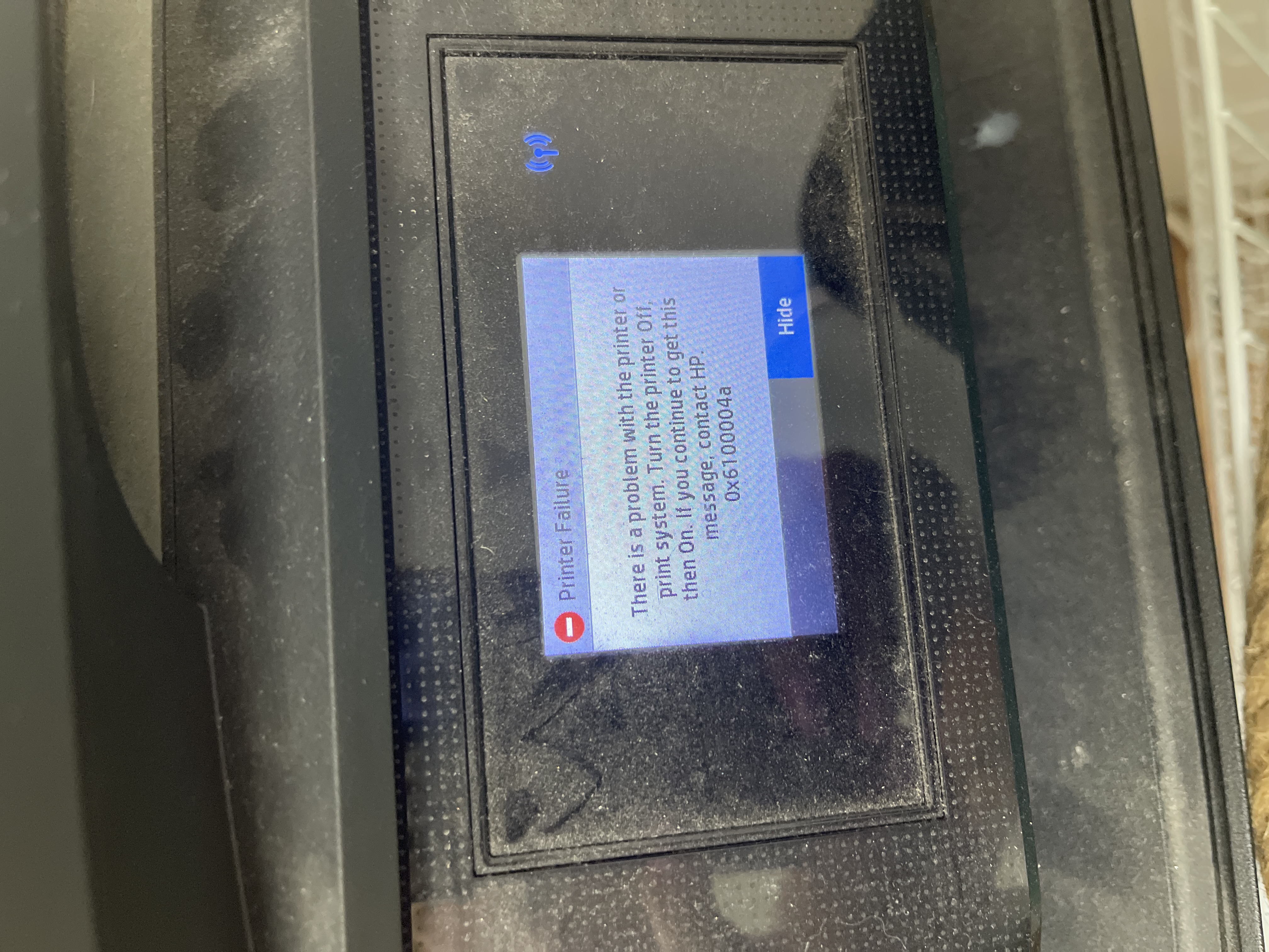 I’m getting an error - HP Support Community - 9077421