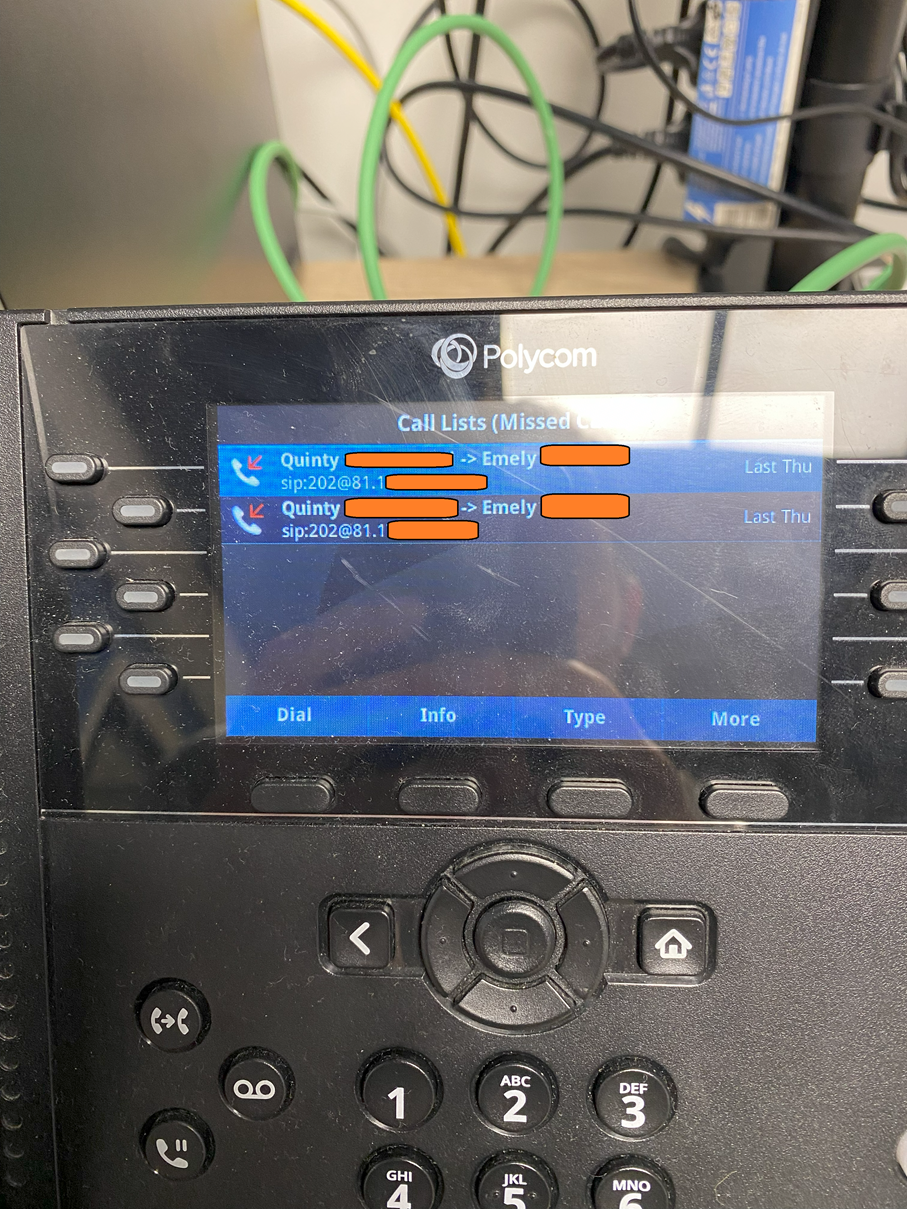 Hide SIP / PBX information - HP Support Community - 9077696