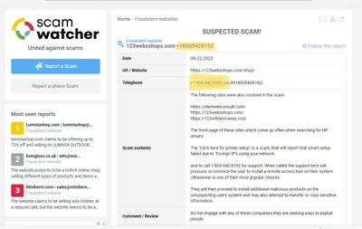 INFO ON THE SCANNER