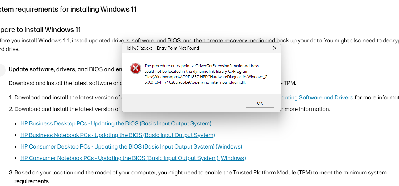 how to slove this issue - HP Support Community - 9096234