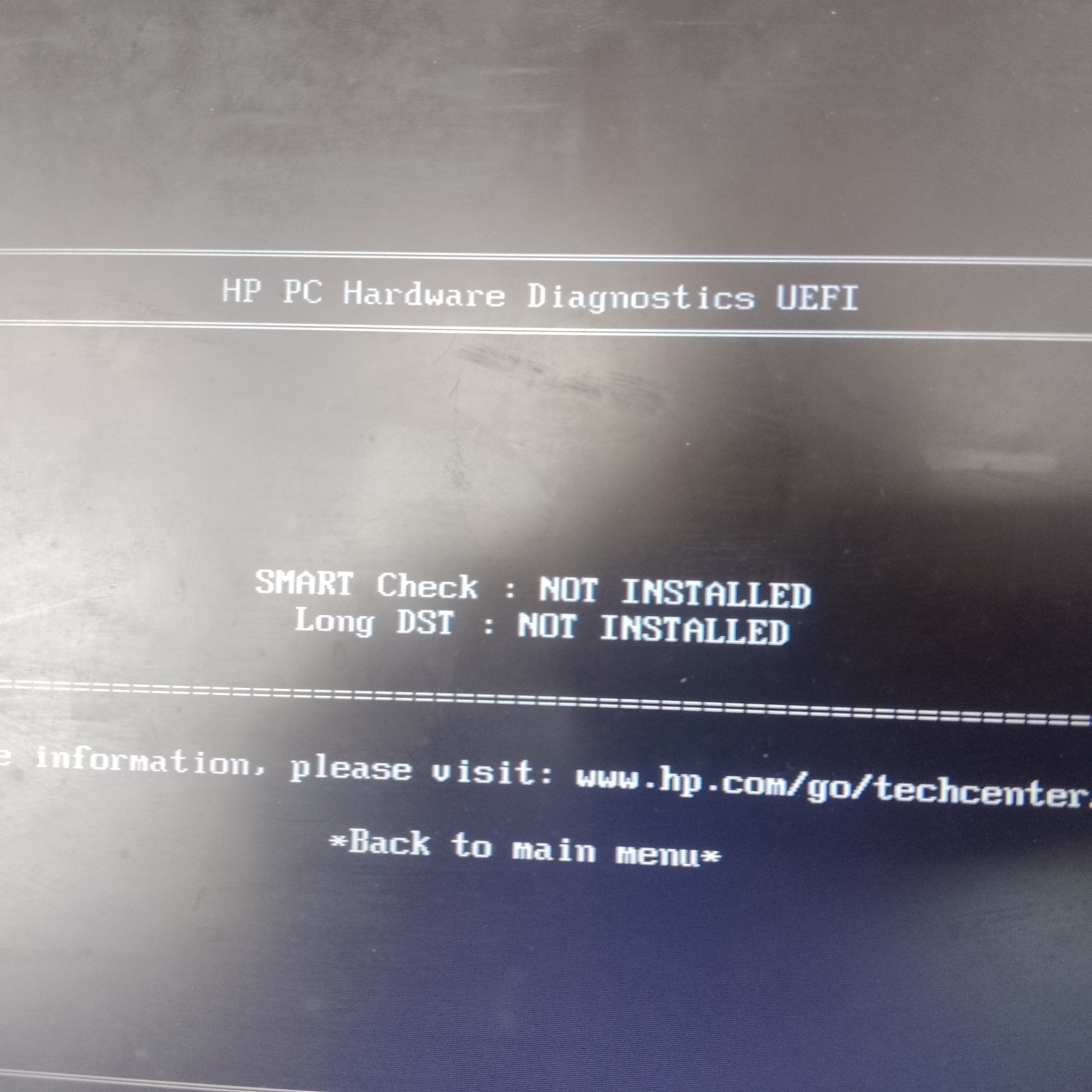 How can I install Smart check and Long/Short DST check? - HP Support ...