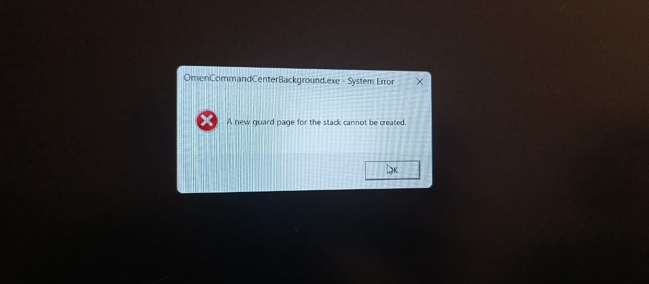 hi, i have problem when i run my software - HP Support Community - 9102610