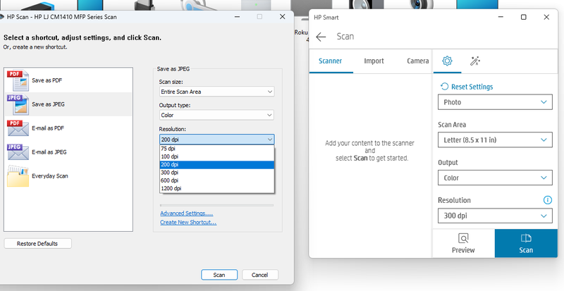 Cannot scan from HP app - HP Support Community - 9104324