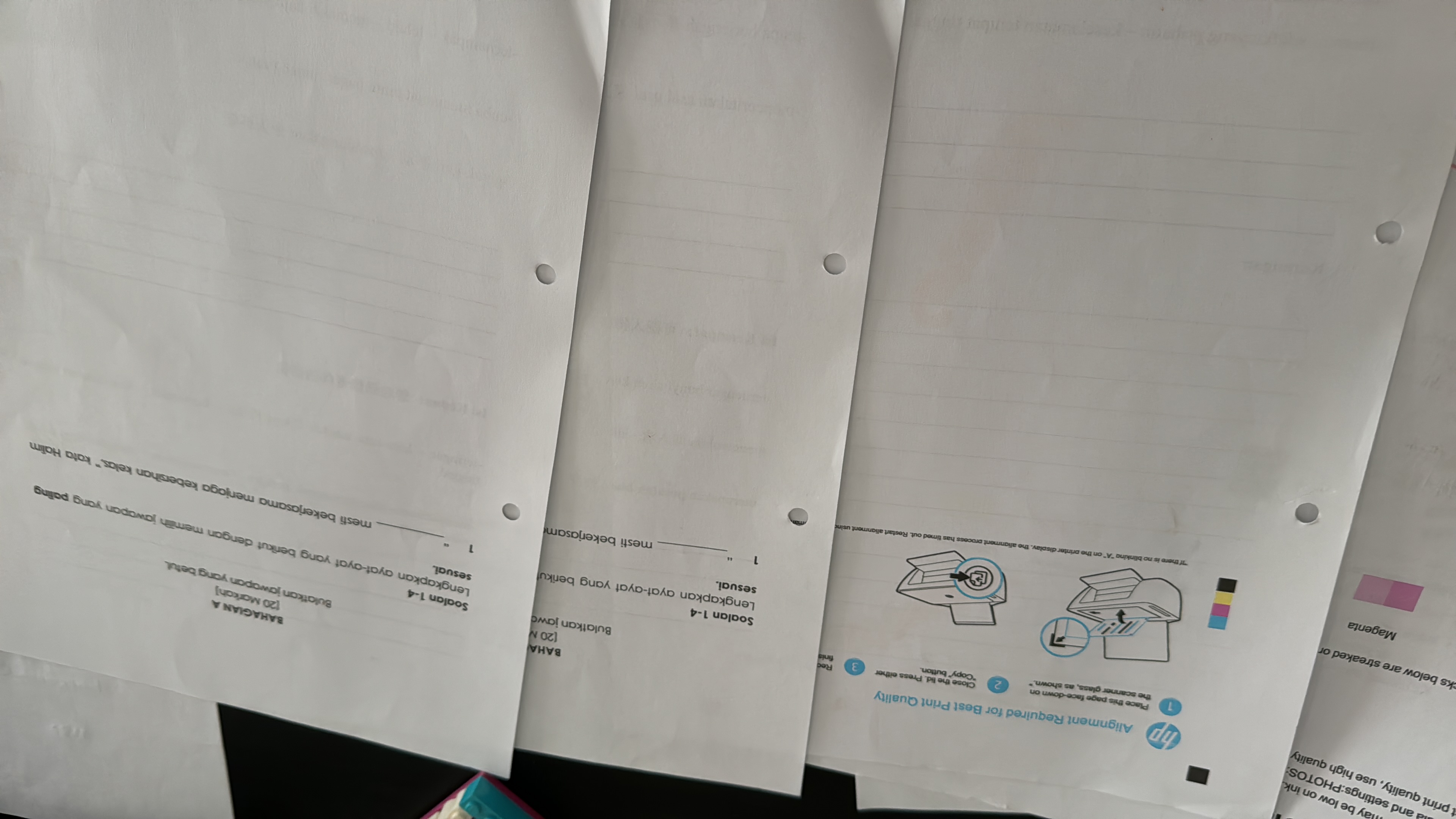 Printer printing part of page - HP Support Community - 9110487