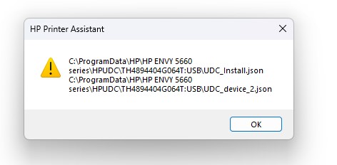 HP Printer Assistant not working - HP Support Community - 9111151