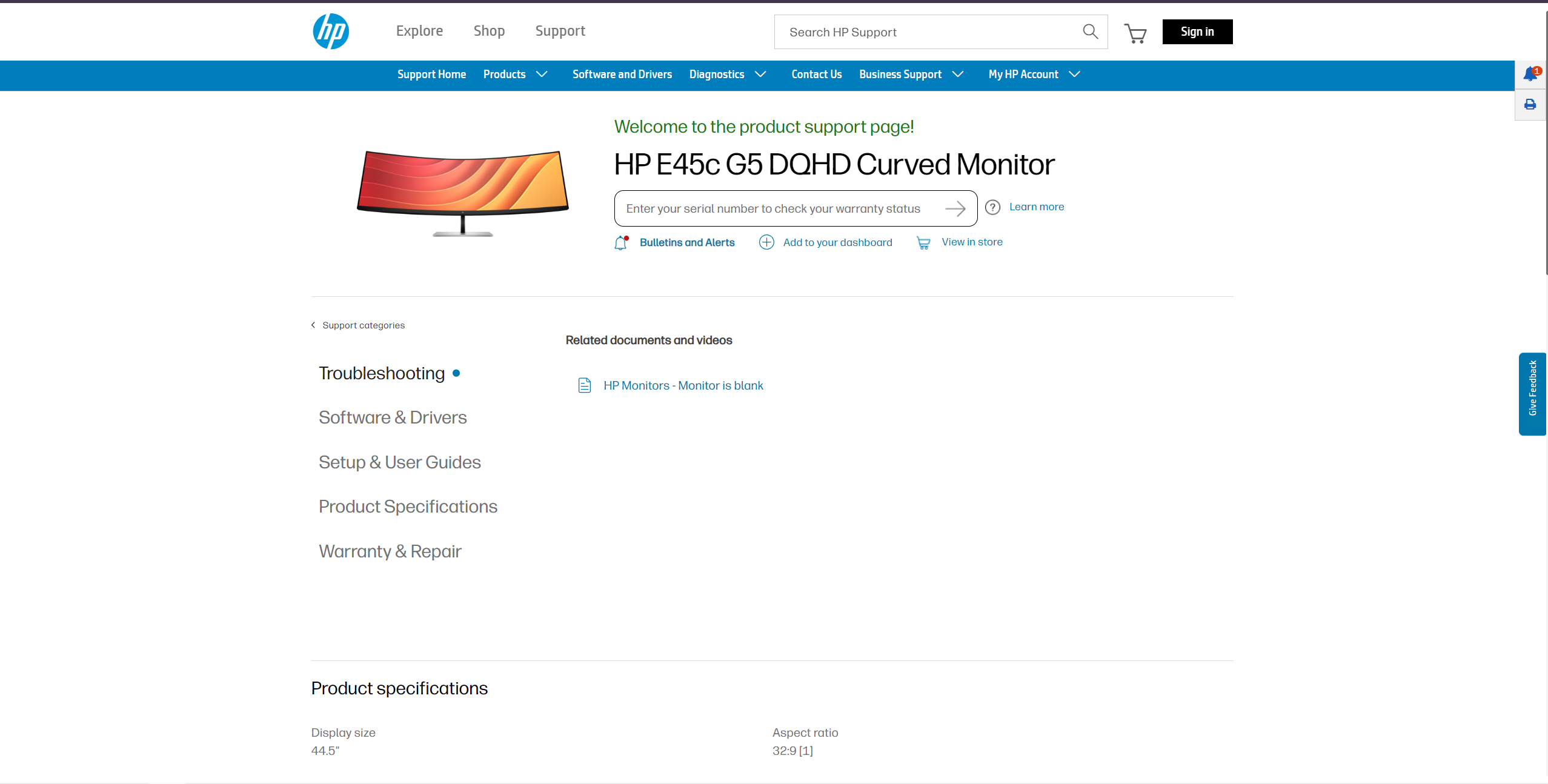 Graphical issue/glitch - Diagonal lines through screen - HEL... - HP ...