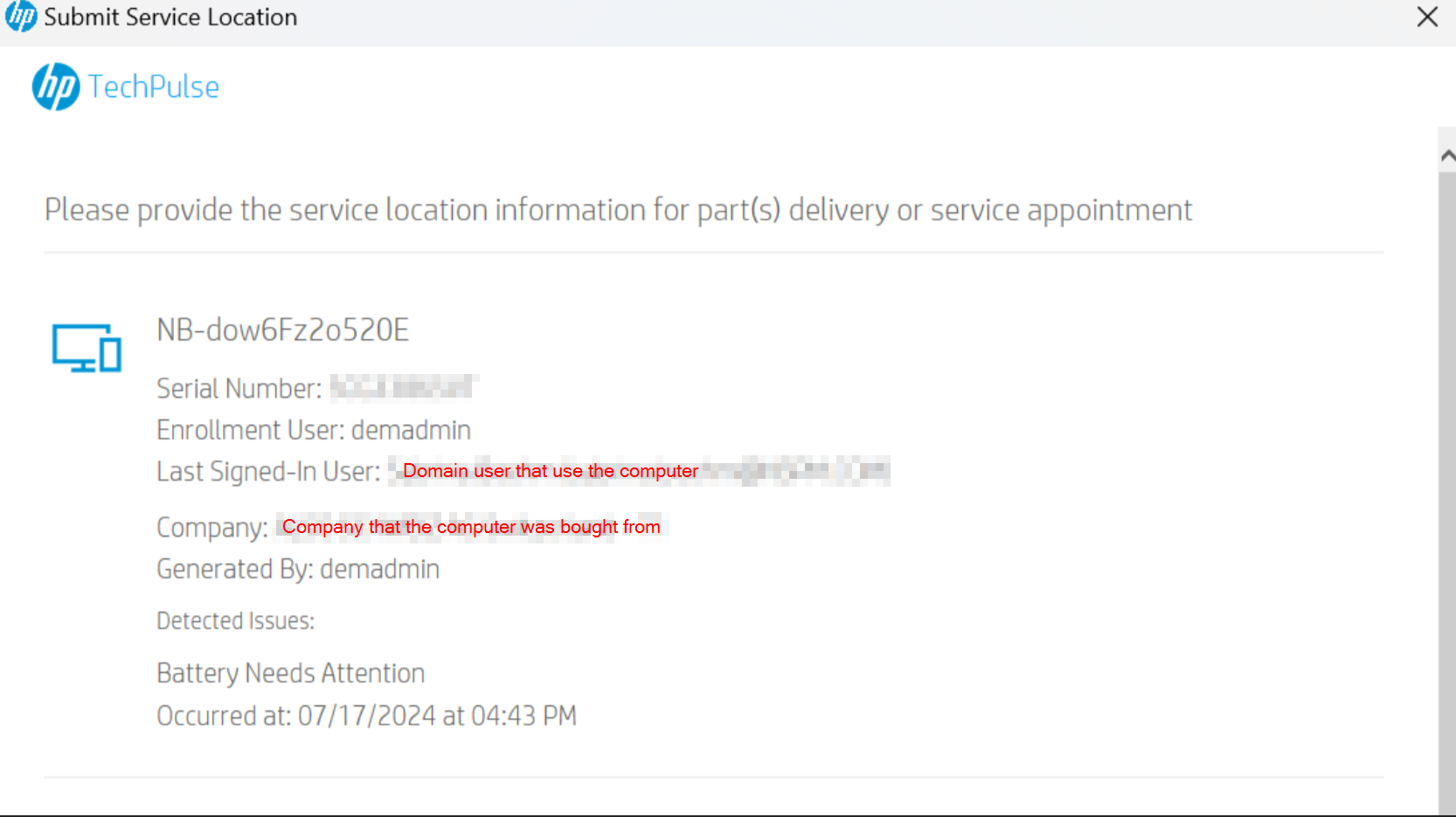 Battery Replacement Soon - HP Notification - HP Support Community - 9130361