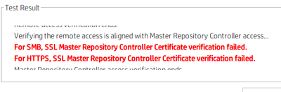 HPDM Repository SSL Error - HP Support Community - 9142115