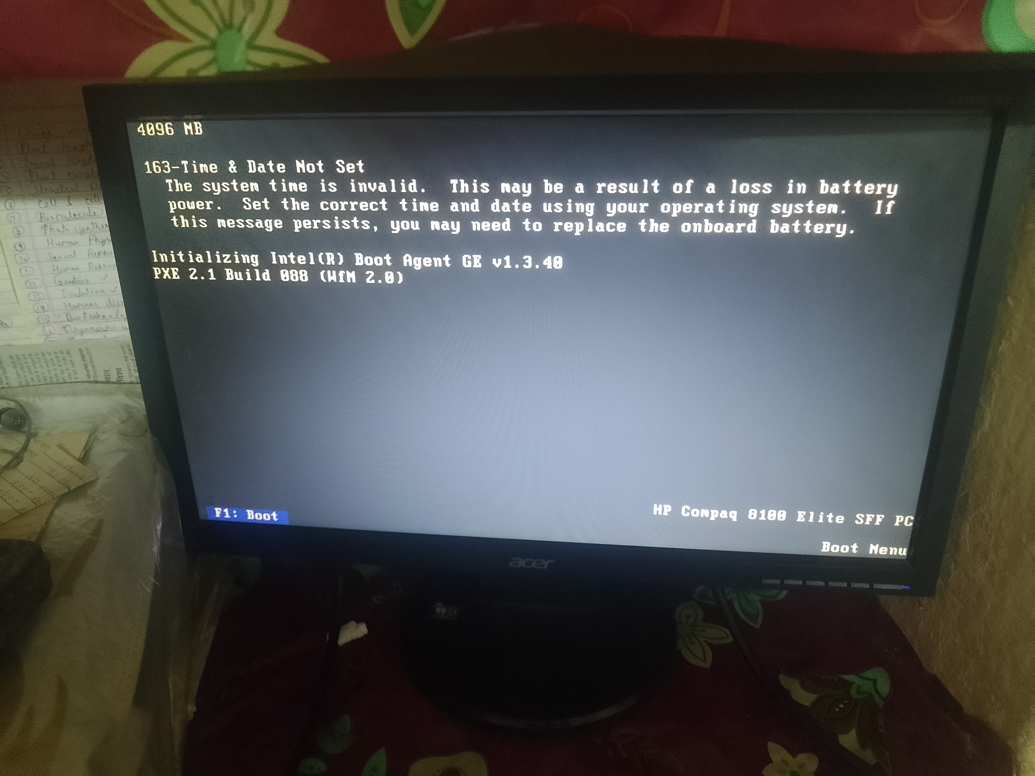 Unknown problem in my pc - HP Support Community - 9132631