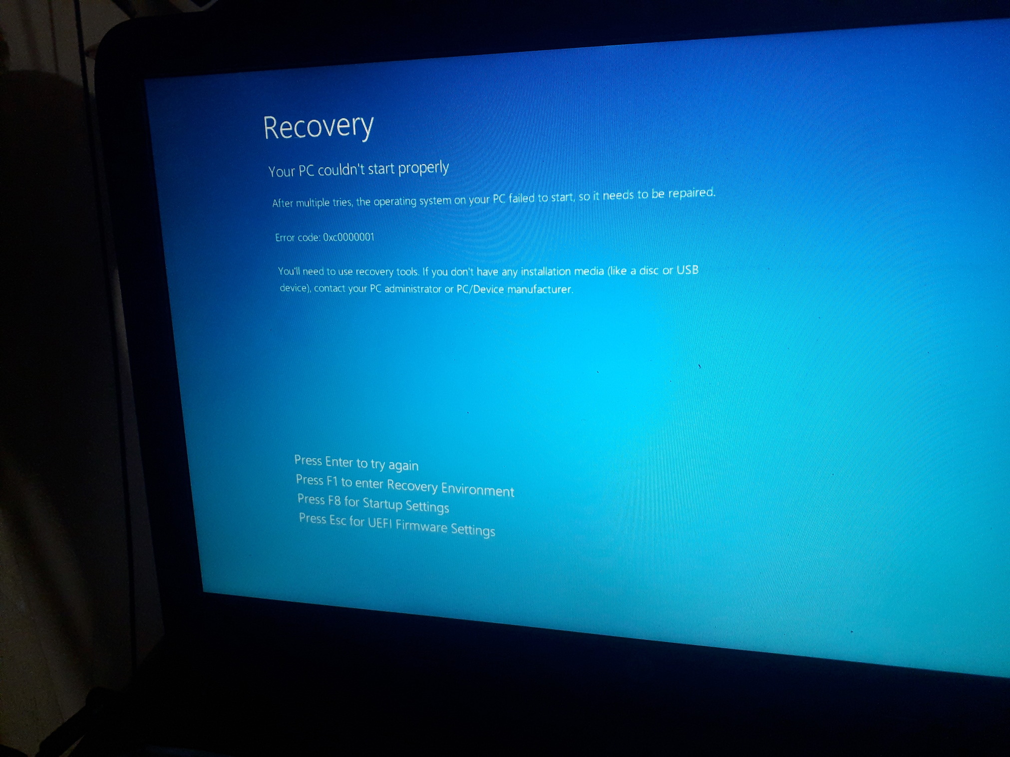 I CAN T BOOT MY PC visual data 4