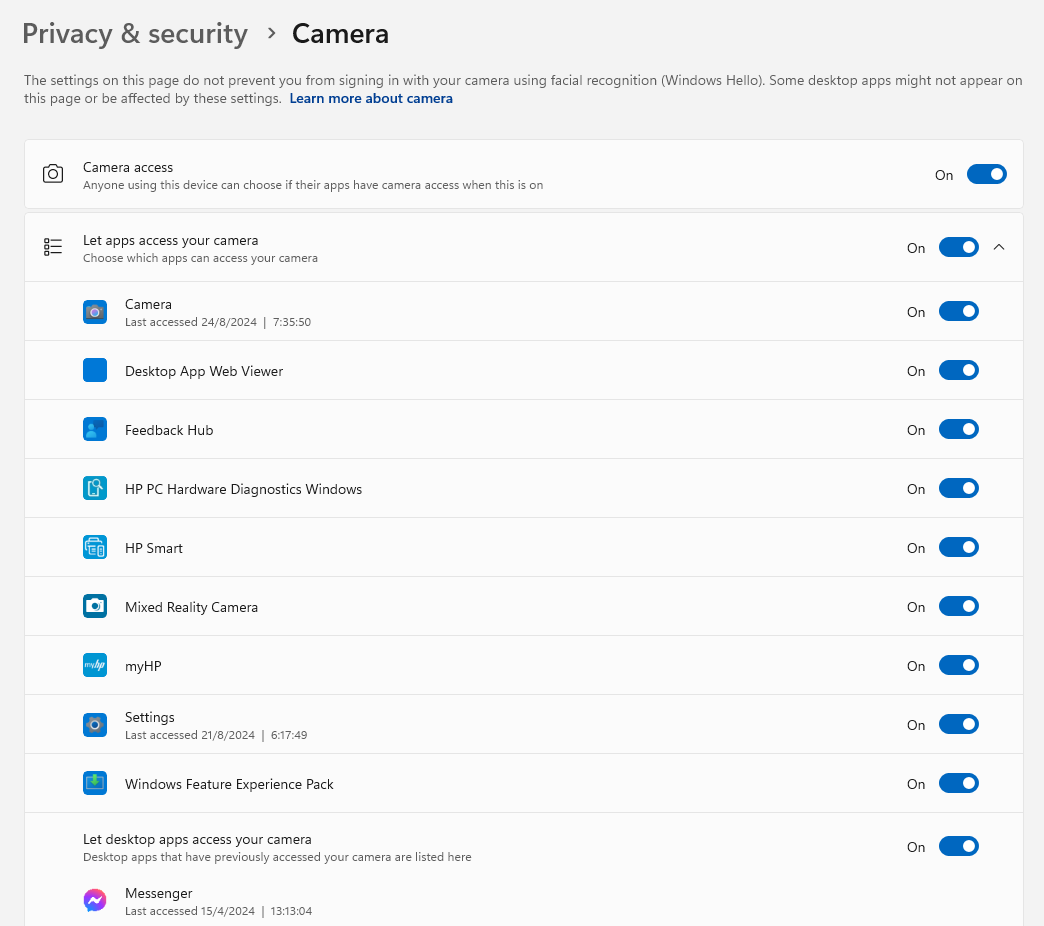 Solved: Where's my camera? - HP Support Community - 9160709