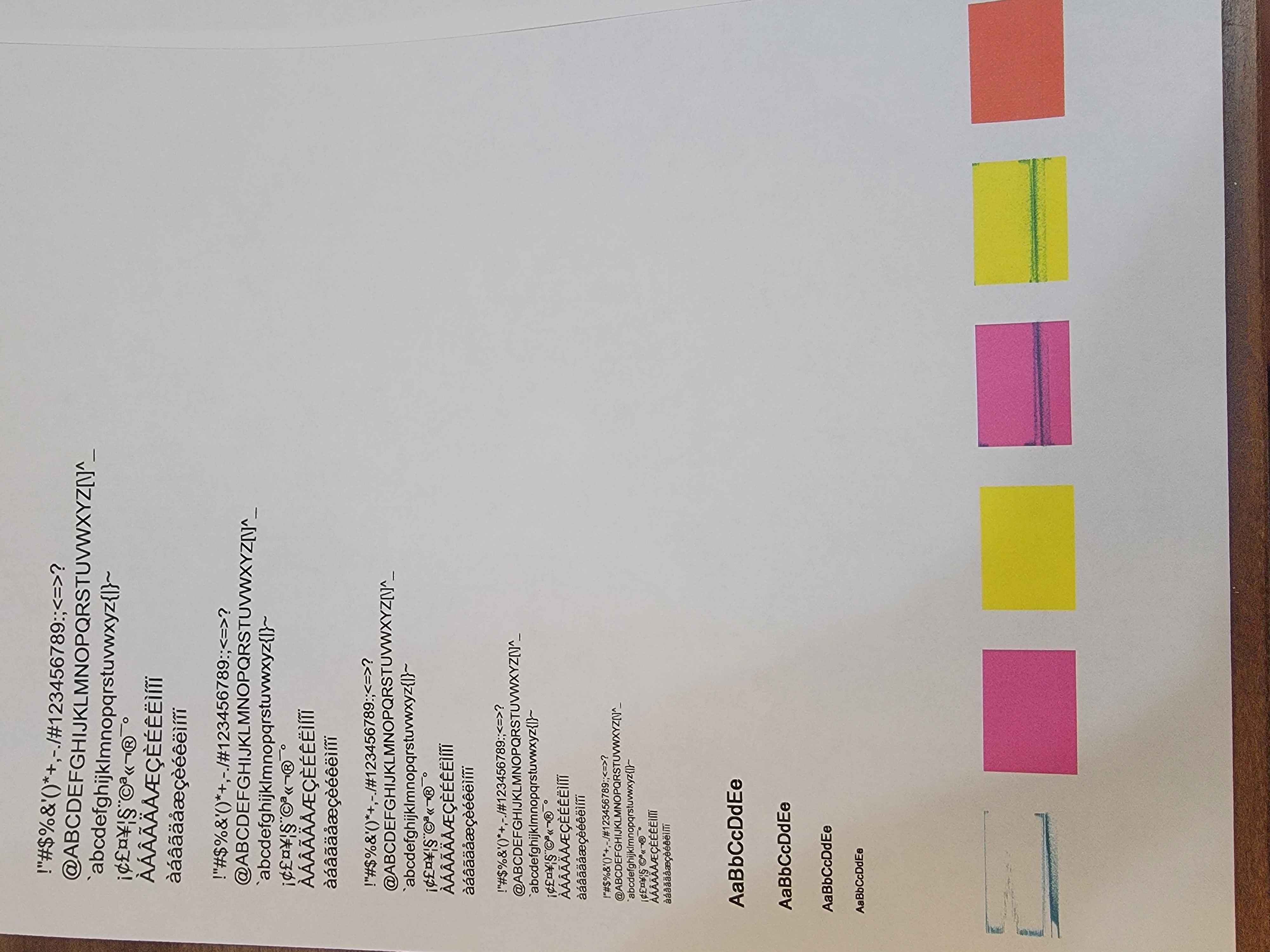 Printer quality issues - HP Support Community - 9166876