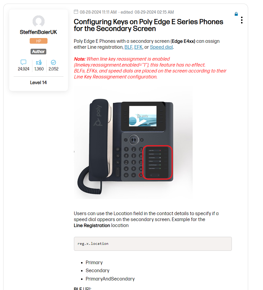 E4500 Secondary Keys - HP Support Community - 9162329