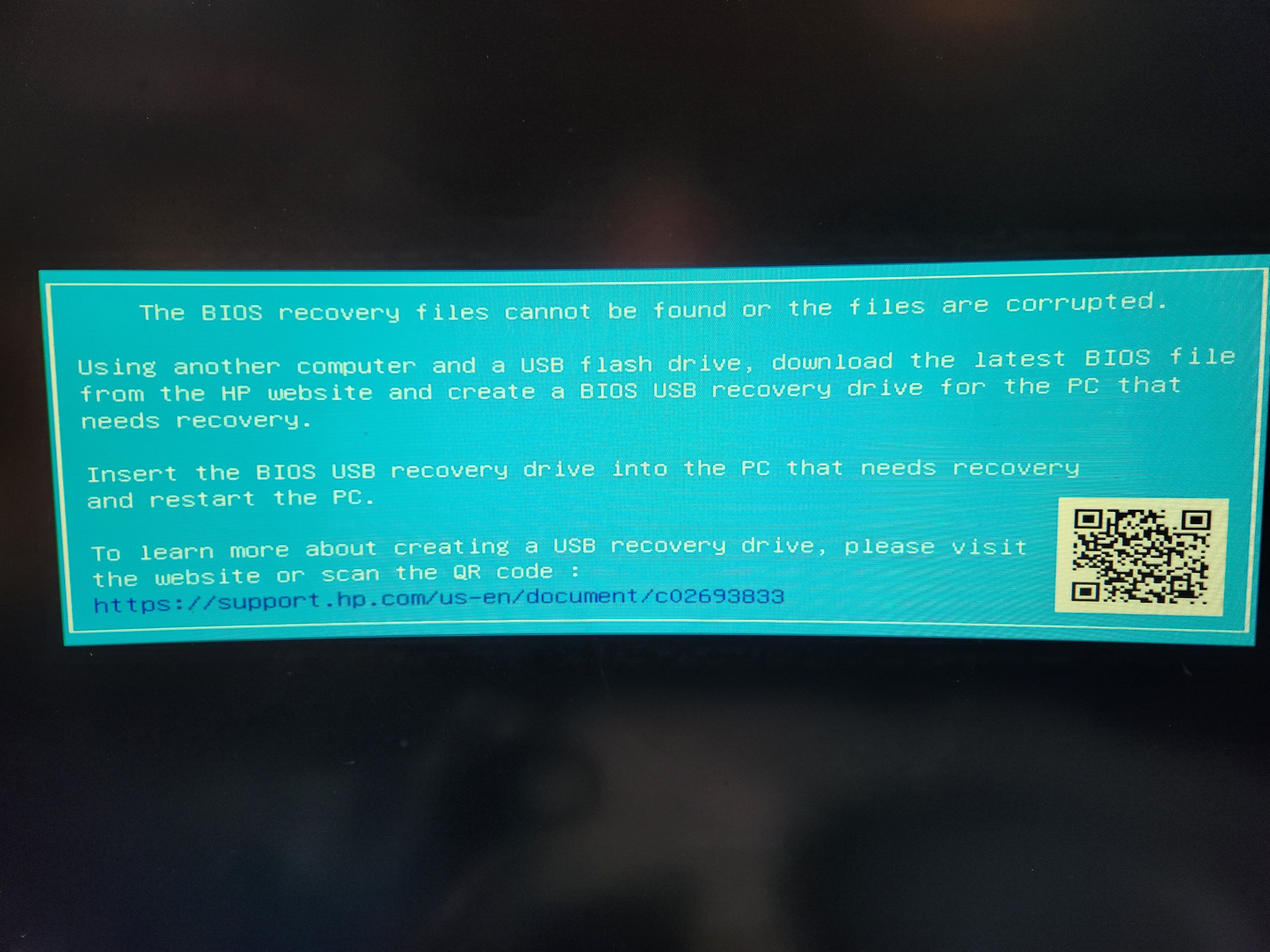Trying to roll back BIOS - HP Support Community - 9178903