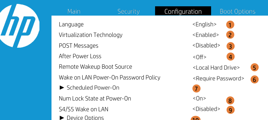 Activate Wake On Lan - HP Support Community - 9179592