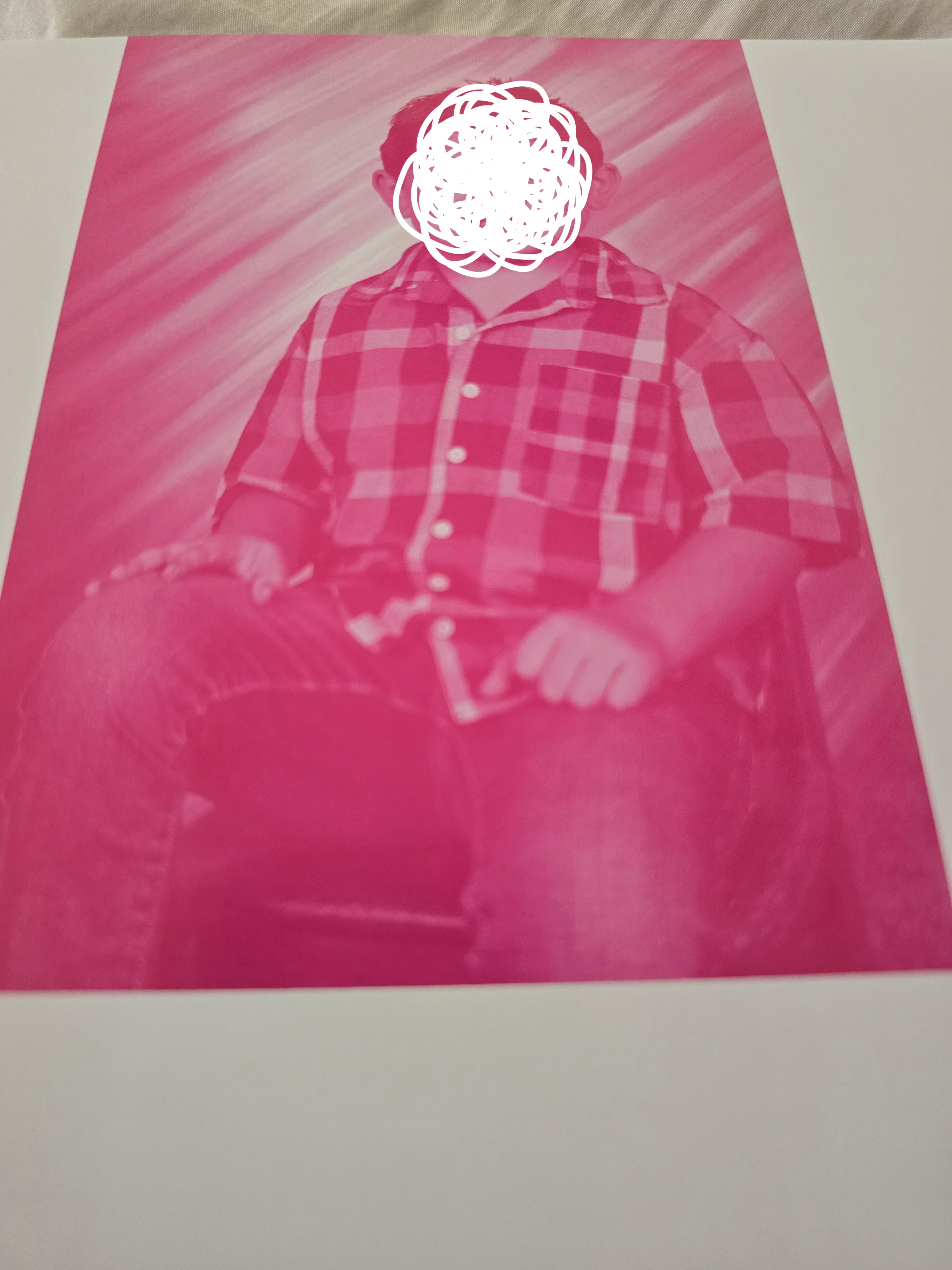 My printer is only printing pink. And will not align. Can so... - HP ...
