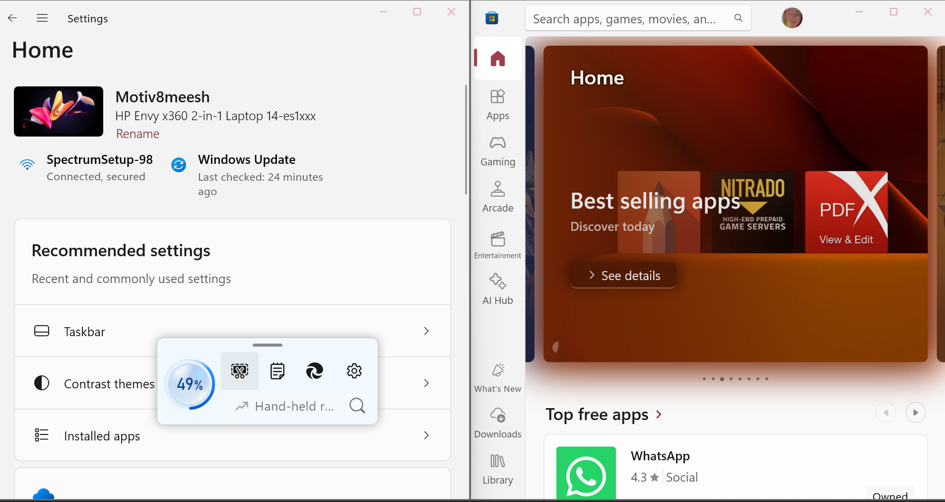 Solved: how do i turn off the inactive app auto darkening in multi w ...