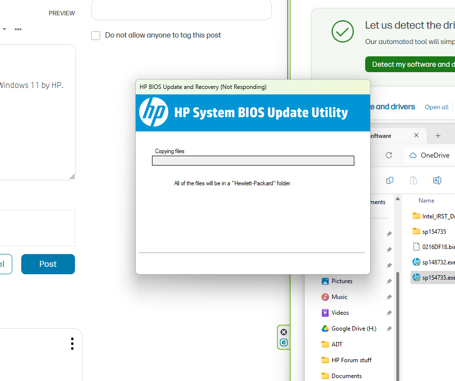 Unable to upgrade to F.73 BIOS for 17-by1003na - HP Support Community ...