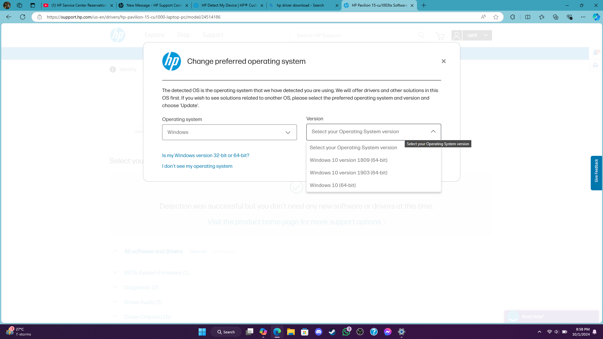 Why can’t I find Windows 11 drivers for my HP laptop on the ... - HP ...