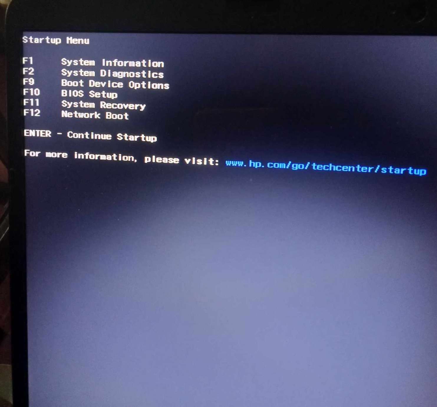 Solved: I have press the power button a lot of times and it showed t ...