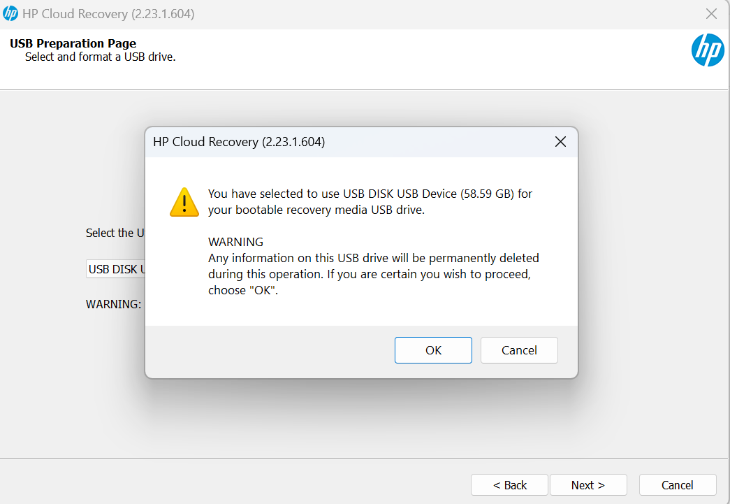 HP Cloud Recovery tool crashing - HP Support Community - 9224455