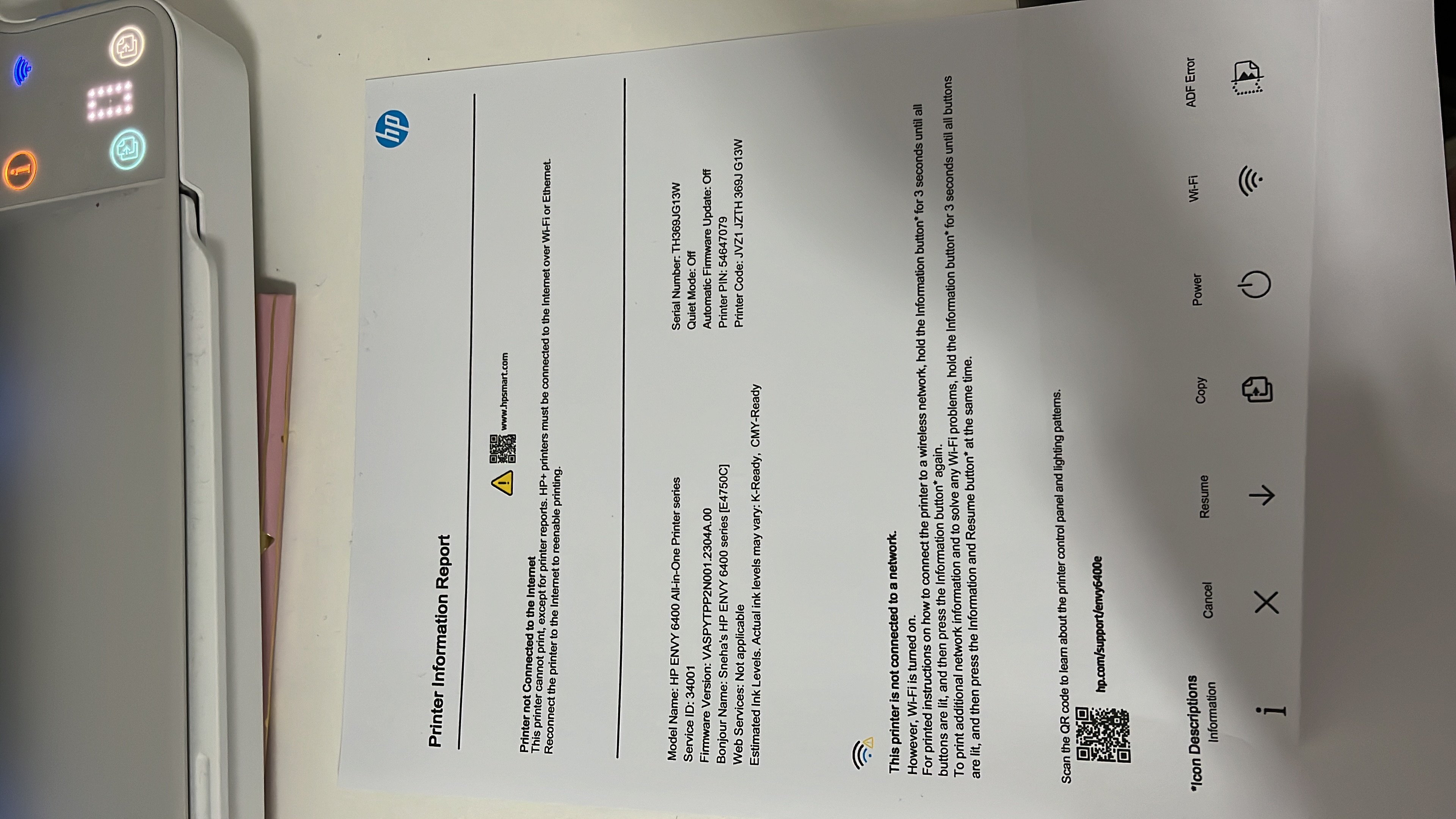 How do I connect the printer to a wireless network without W... - HP ...