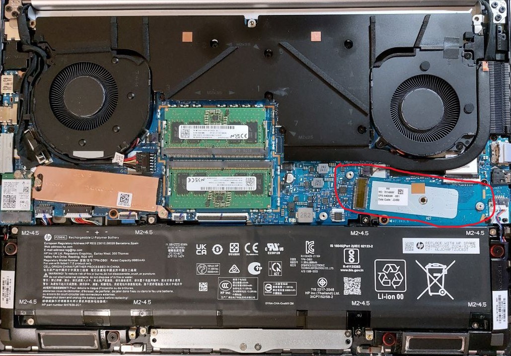 Add second SSD to 16-h1053dx - HP Support Community - 9173615