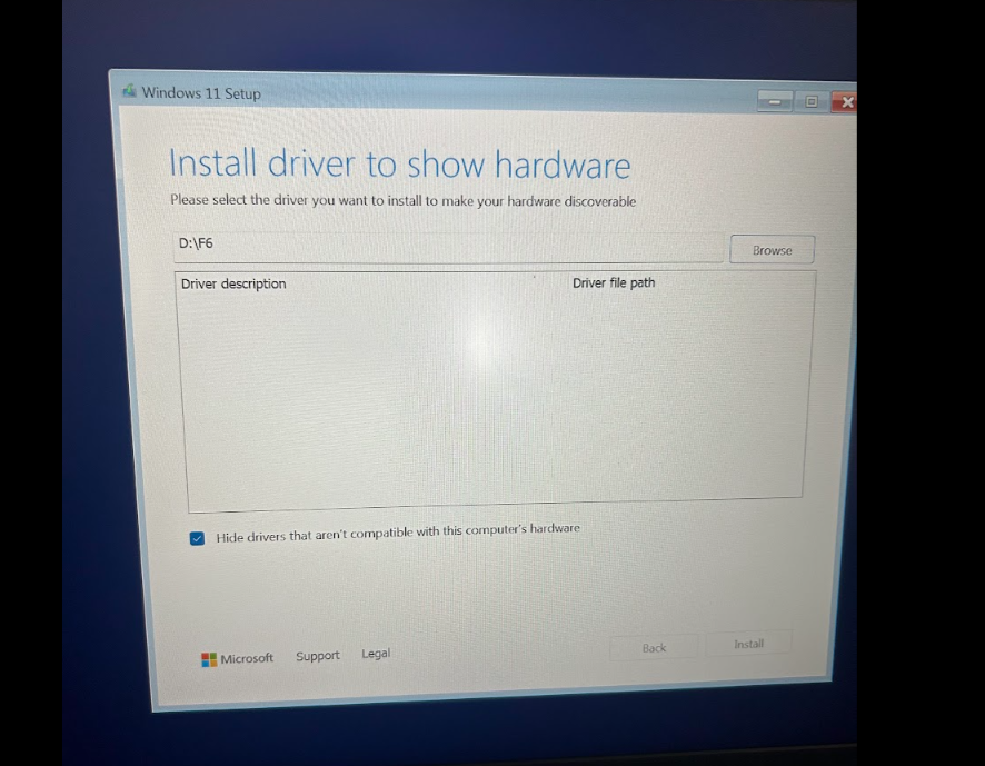 hp 250 g8 windows 11 installation