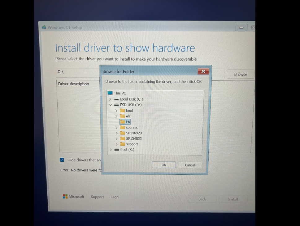 SOFTWARE AND DRIVER SUPPORT FOR WINDOWS 11 VERSION 24H2 HP visual data 6