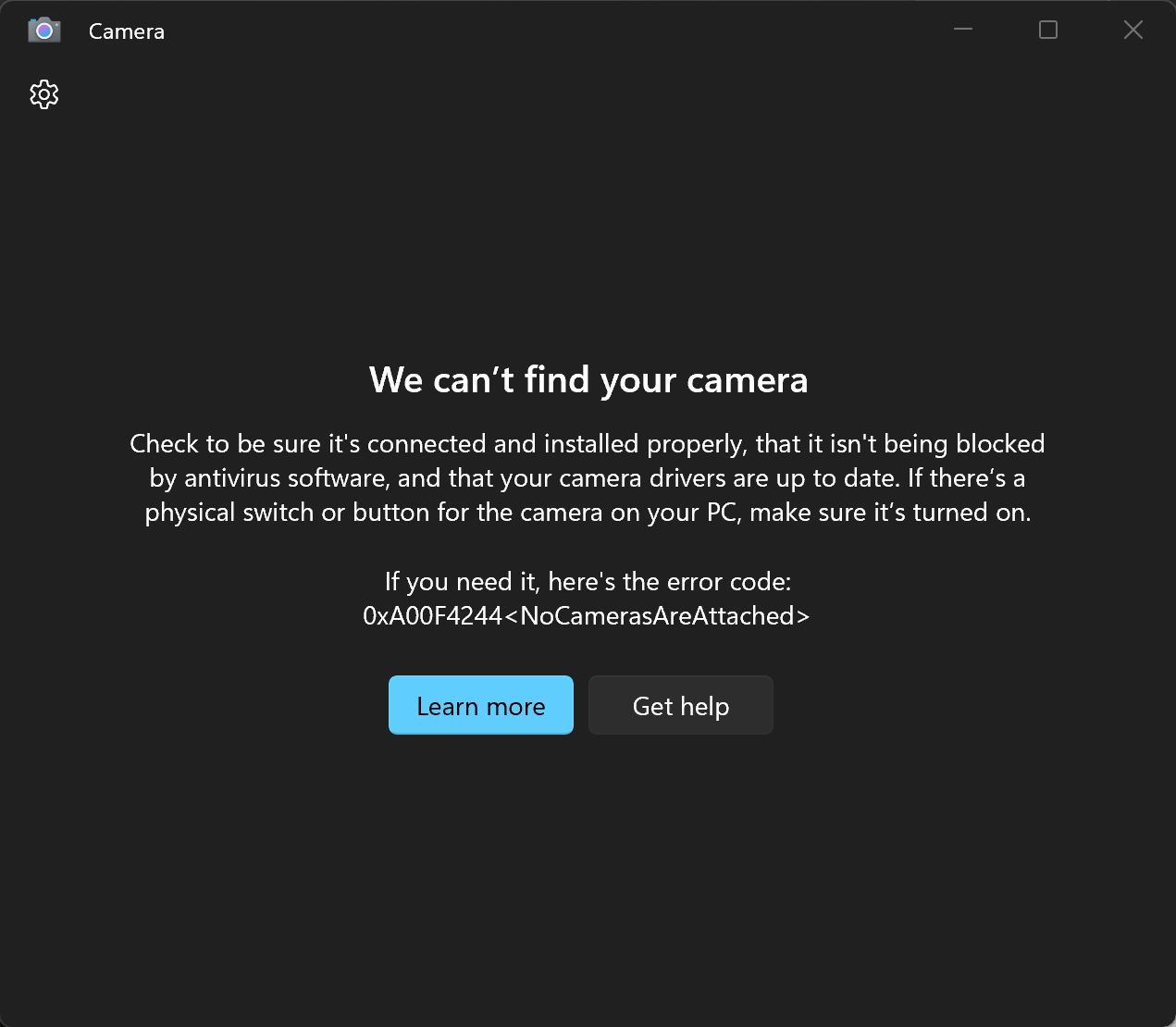 Camera on HP Spectre 360 stopped working when Windows 11 upd... - HP ...