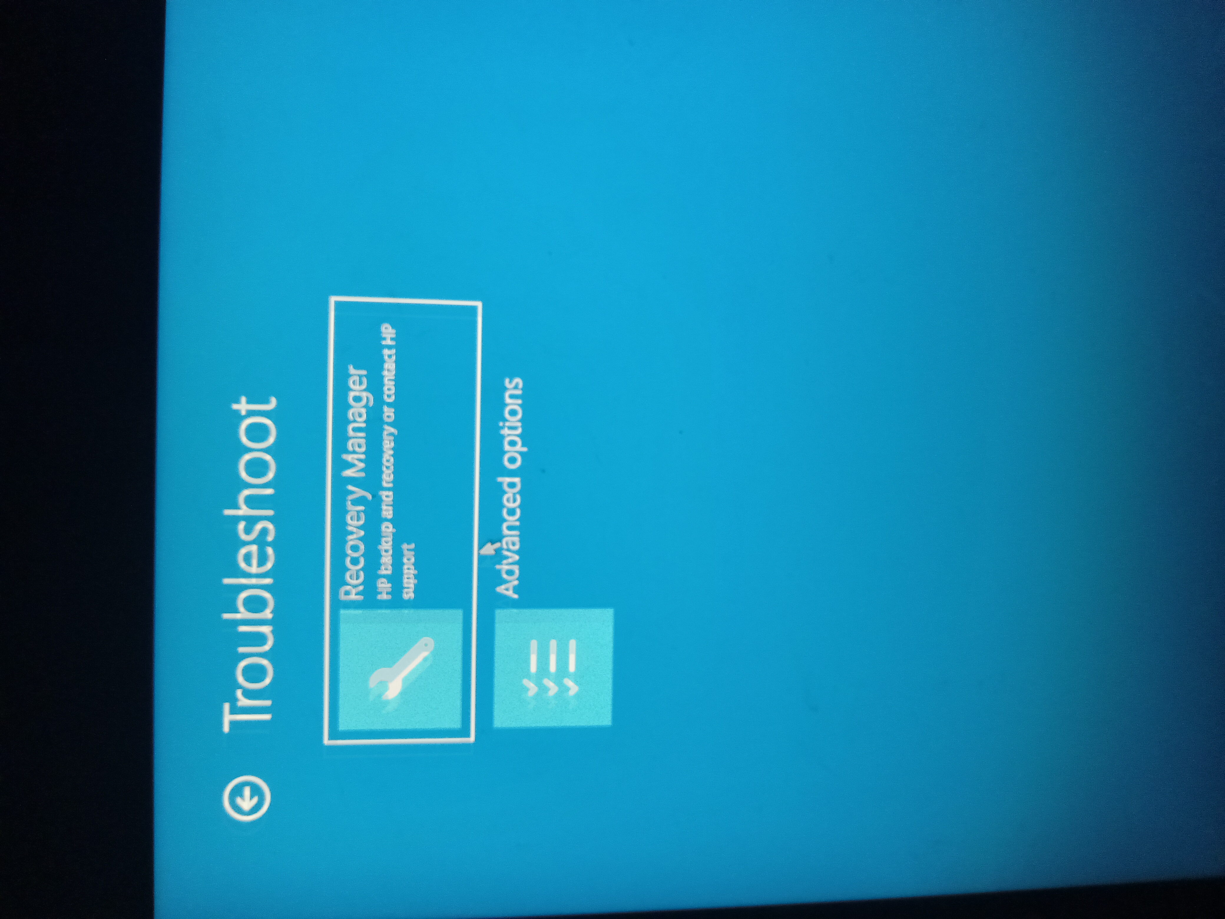 Stuck on a menu which won't let me boot into my computer - HP Support ...