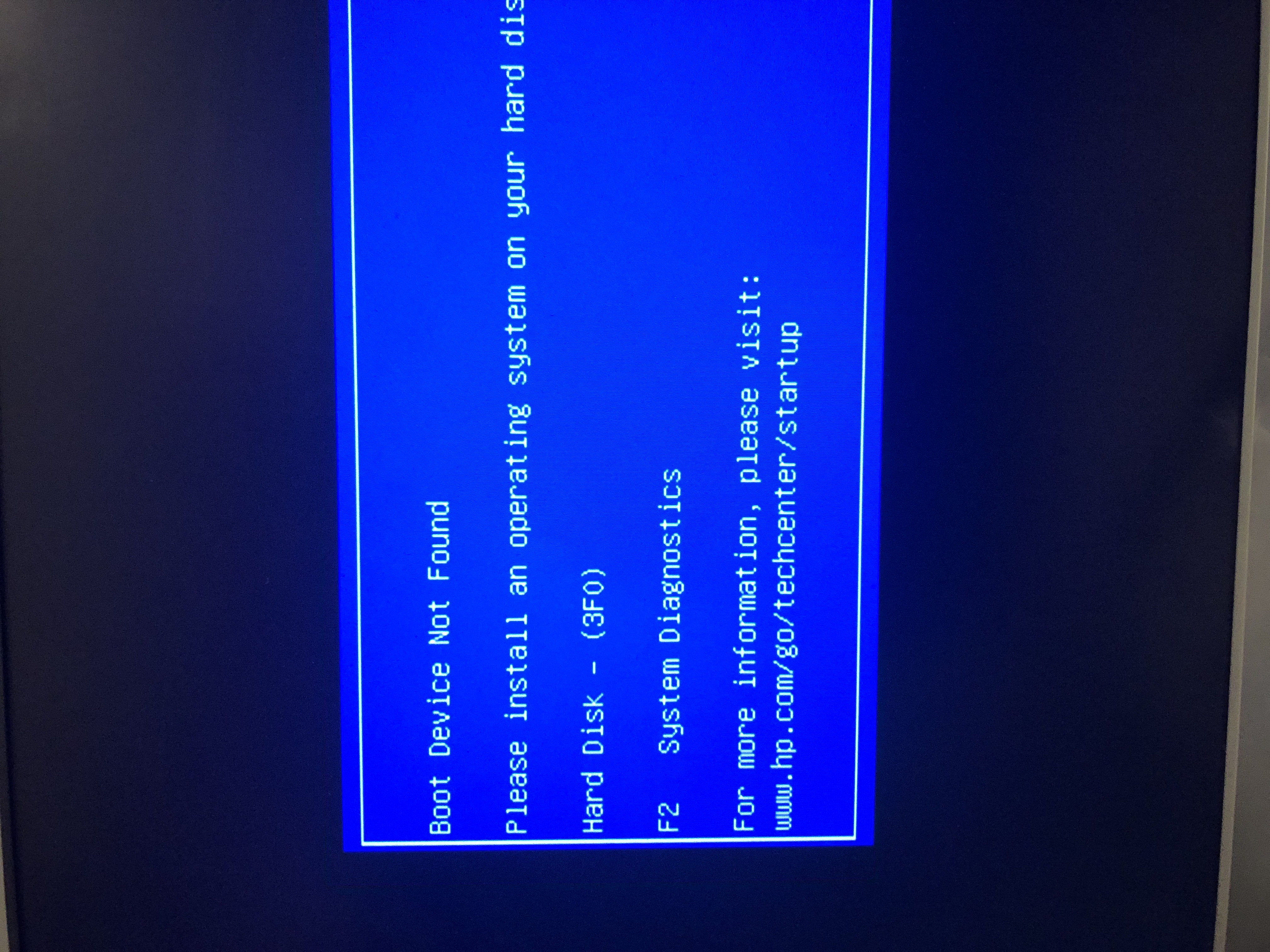 Suddenly PC stopped loading - HP Support Community - 9258839