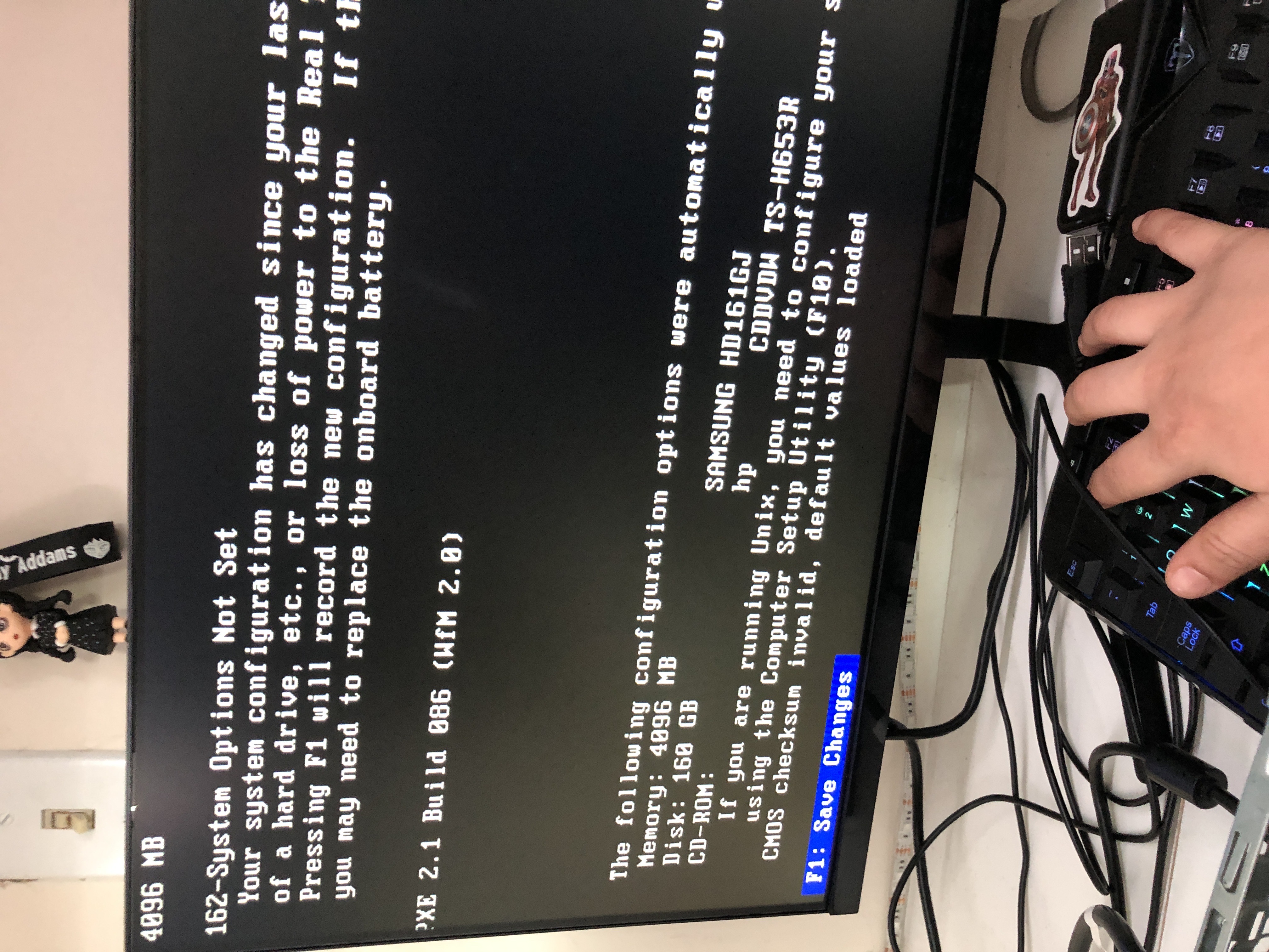 Keyboard input to bios not working - HP Support Community - 9265583