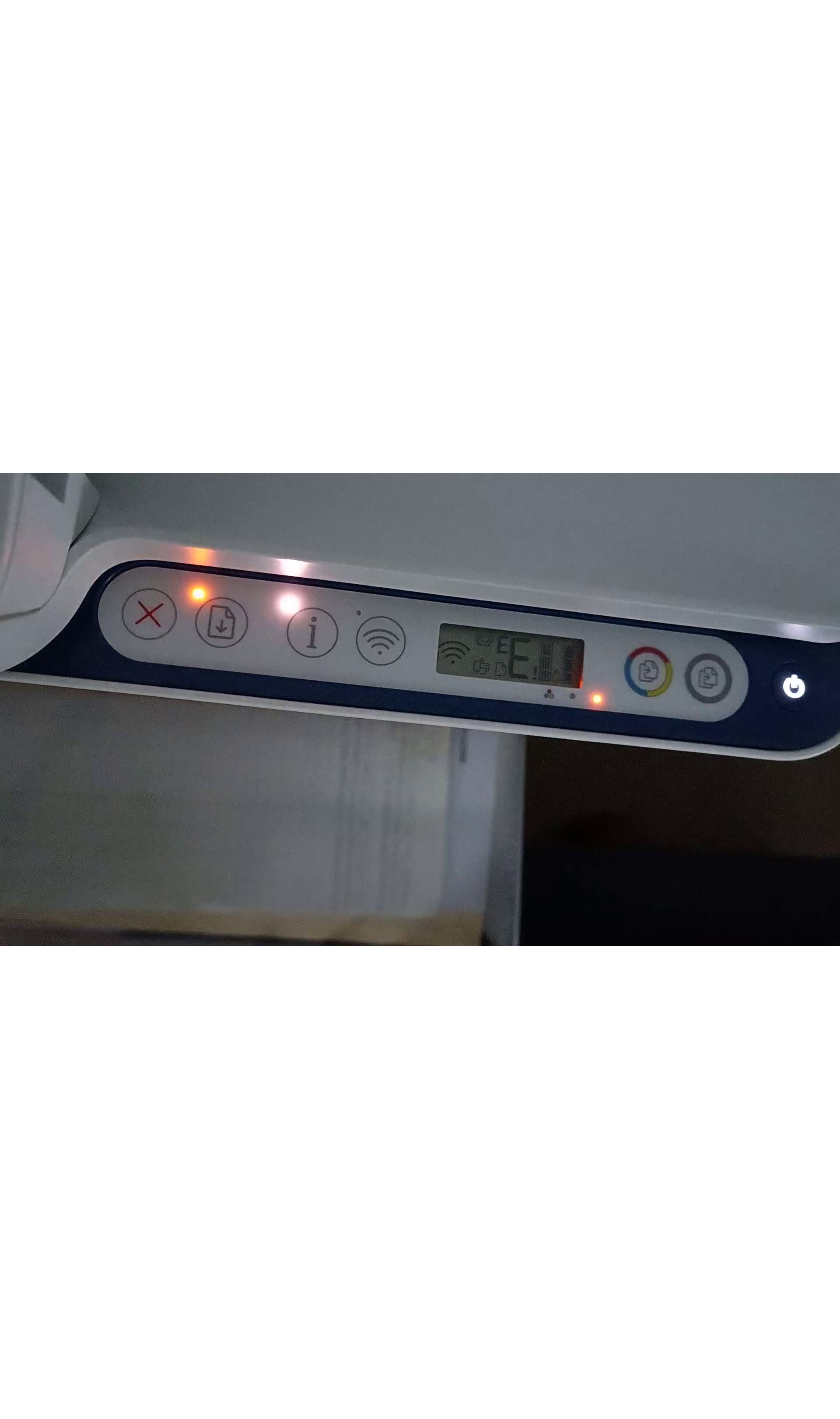 Printer offline with all lights flashing - HP Support Community - 9261052