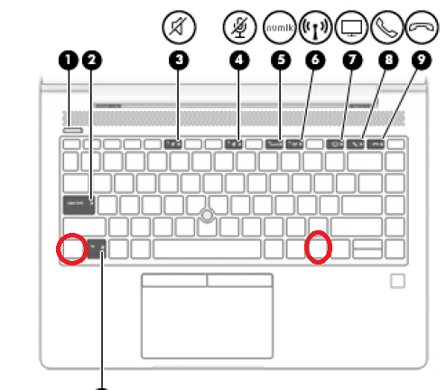 I can't find the control key on my hp 840 g5 laptop - HP Support ...