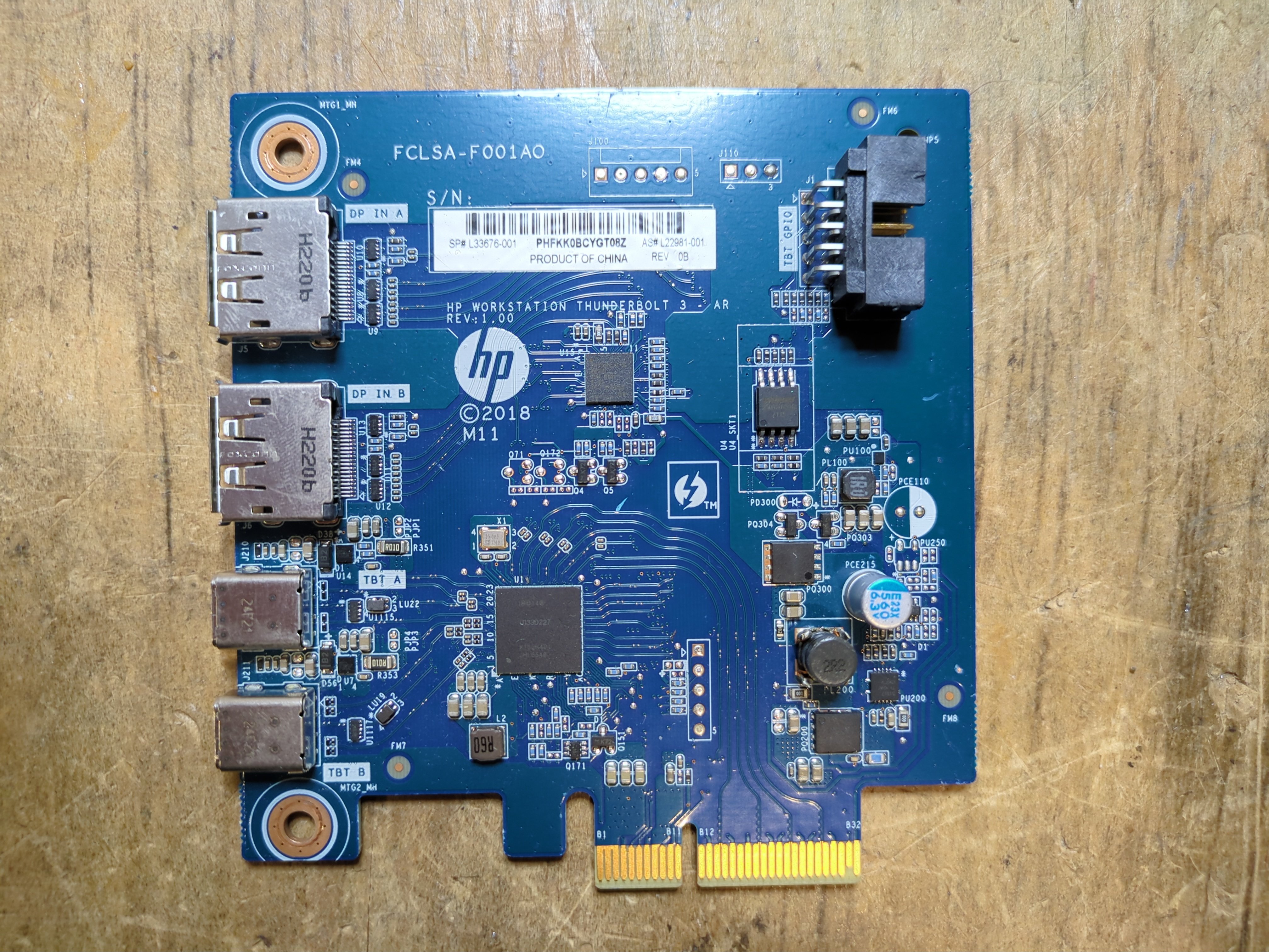 Is the thunderbolt 3 GPIO cable available? - HP Support Is the thunderbolt 3 GPIO cable available? - HP Support